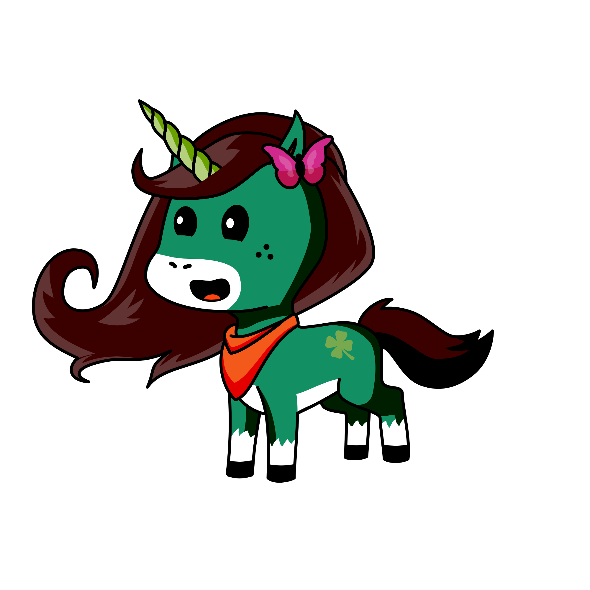 Freya, the unicorn