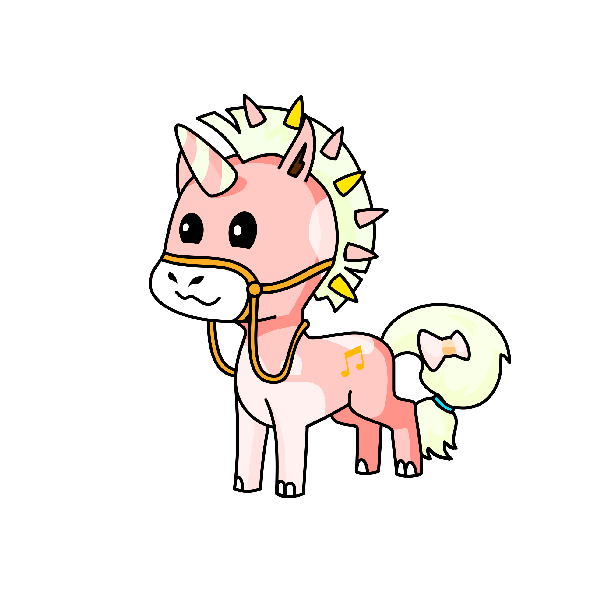 Peaches , the unicorn