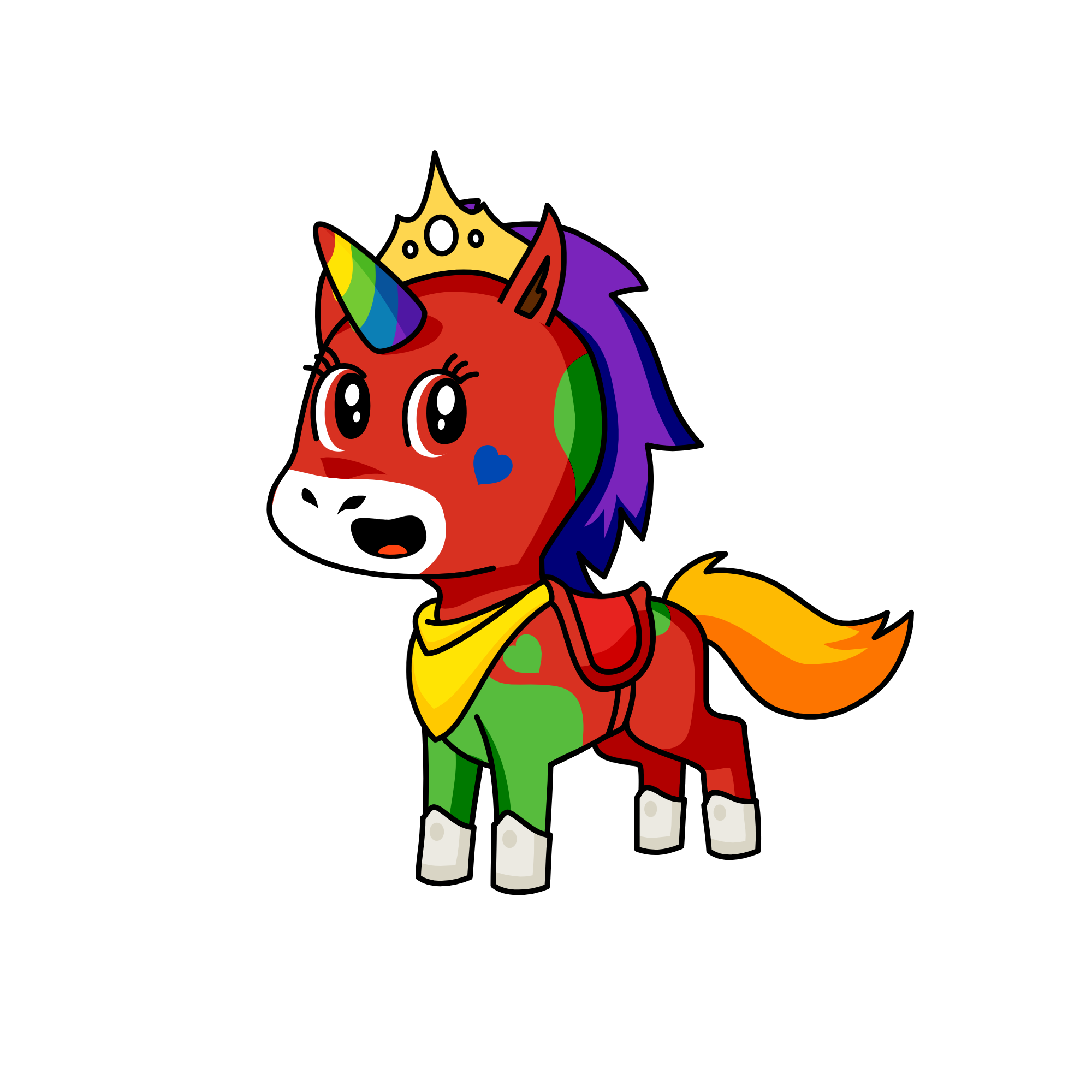 MY CUTIE PIE, the unicorn