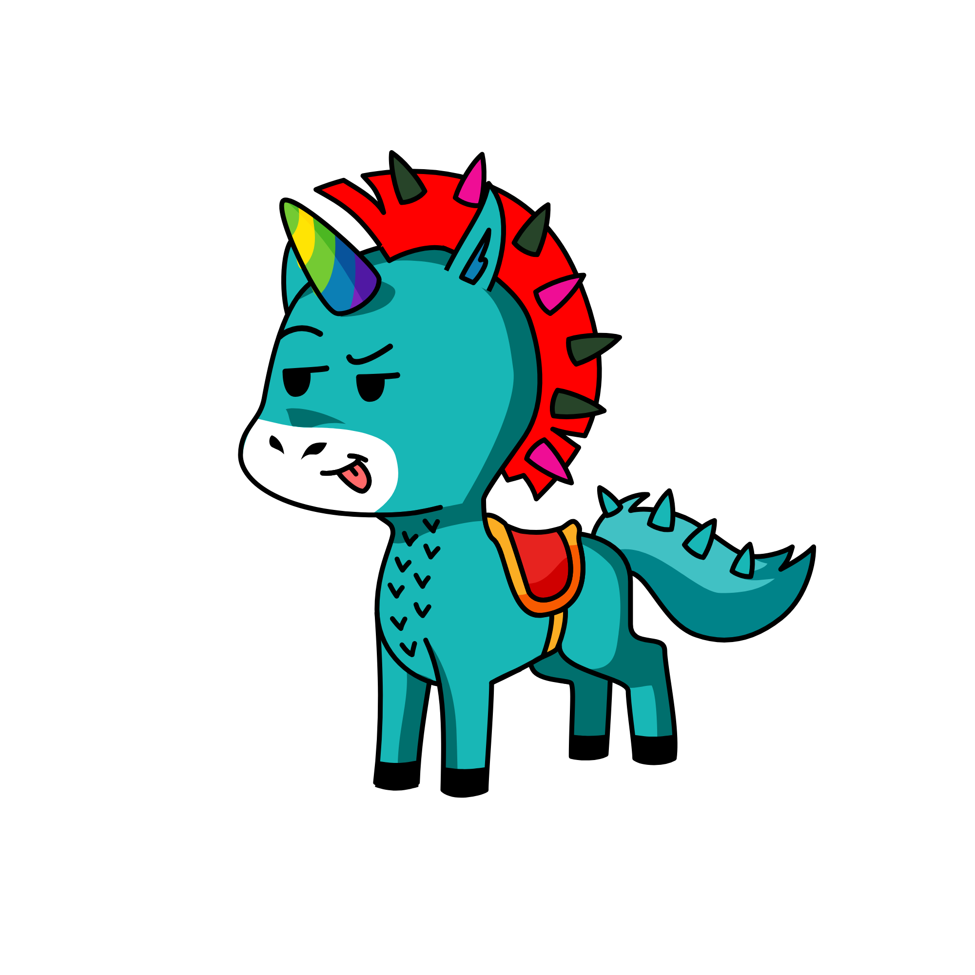 sunseticorn, the unicorn