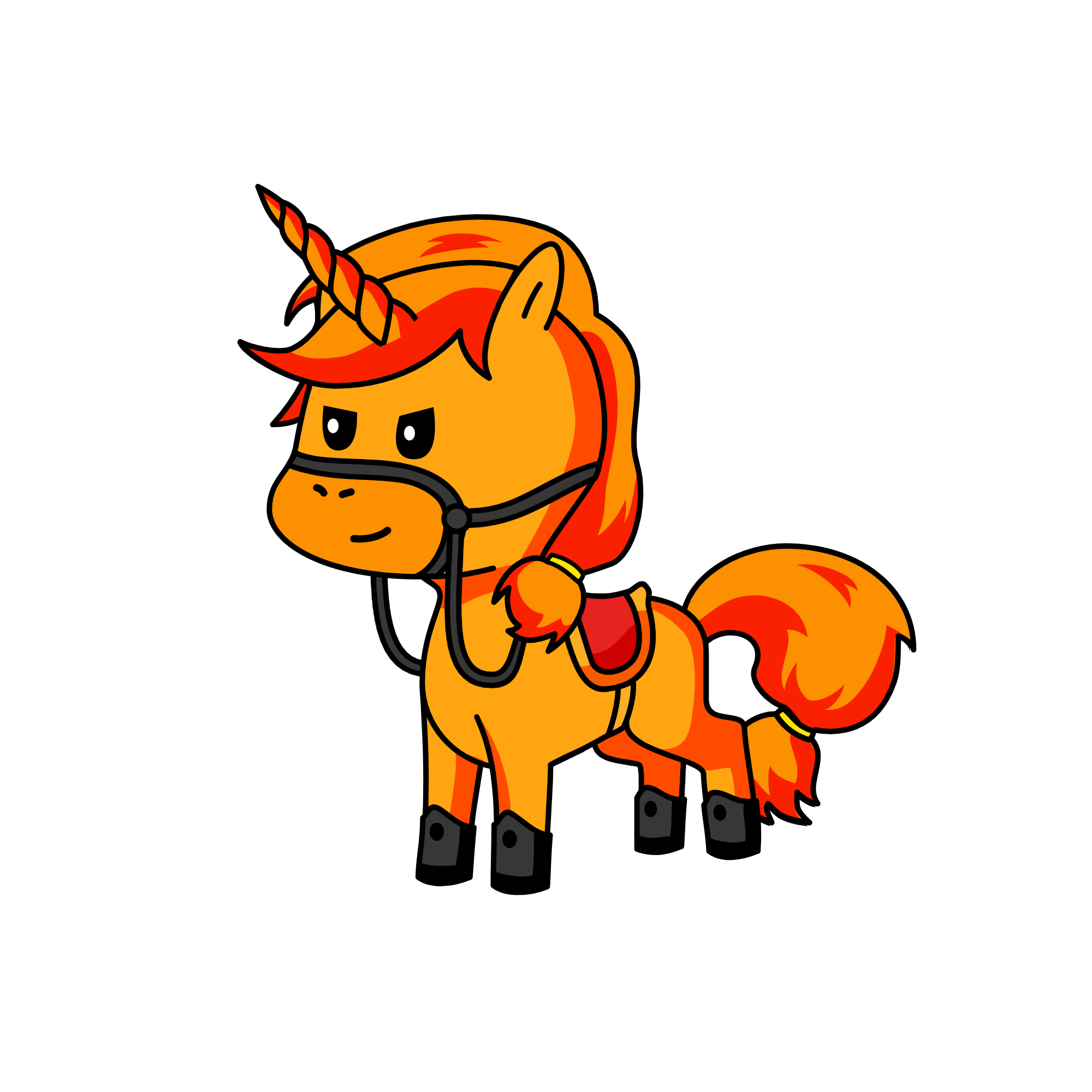 Cinder, the unicorn
