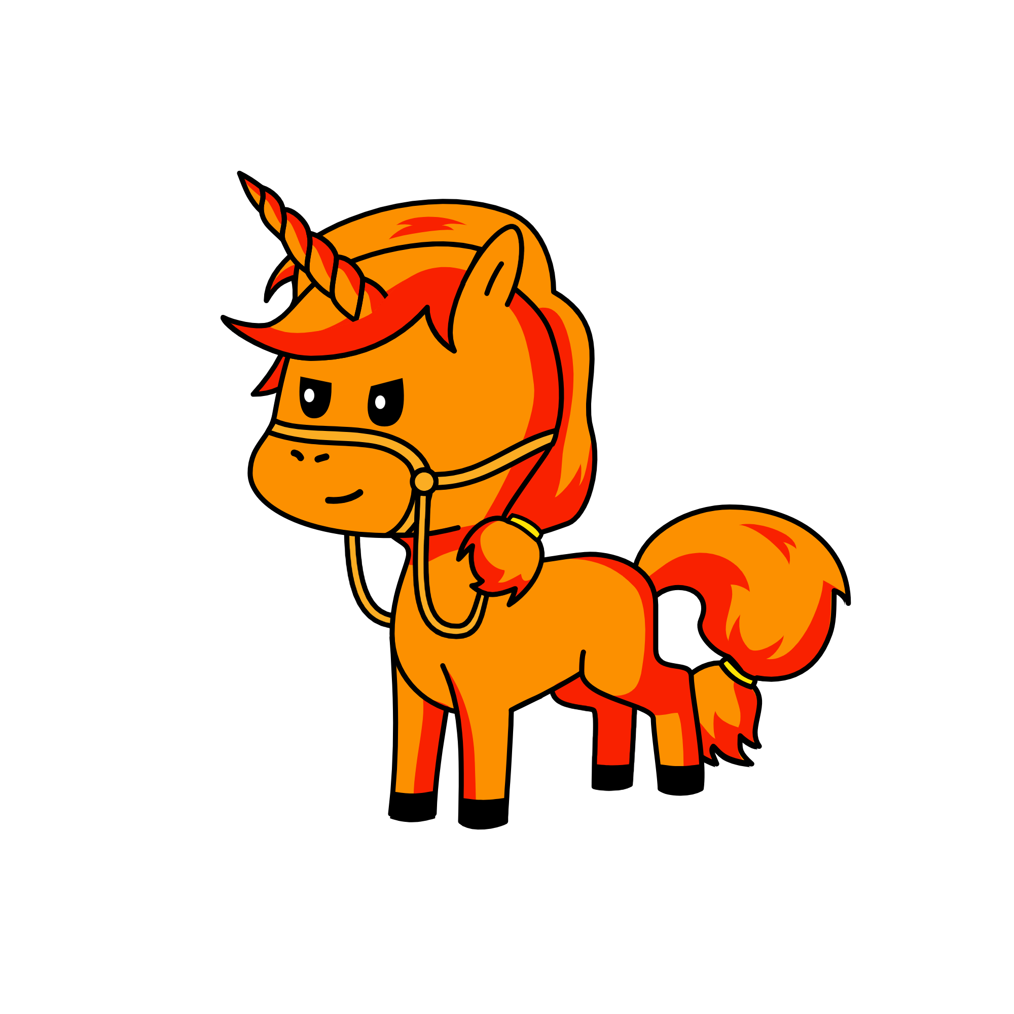 Cinder, the unicorn
