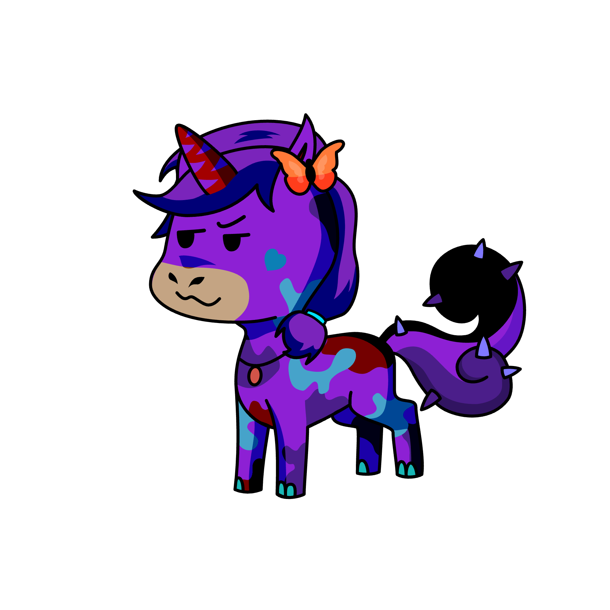 Monica , the unicorn