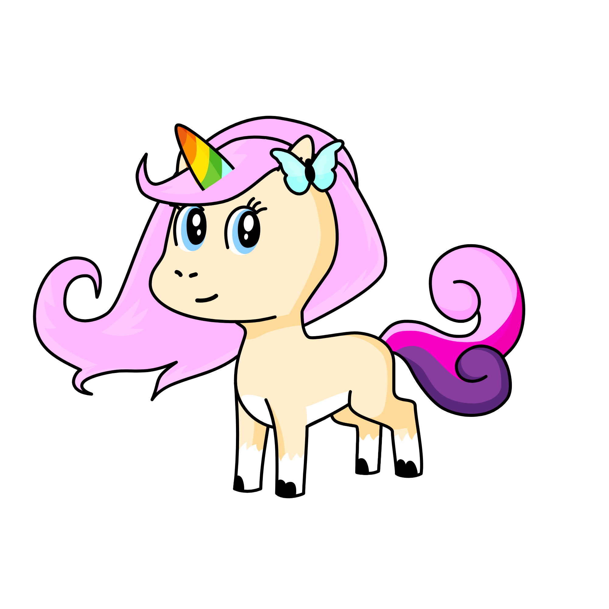 Pearl, the unicorn