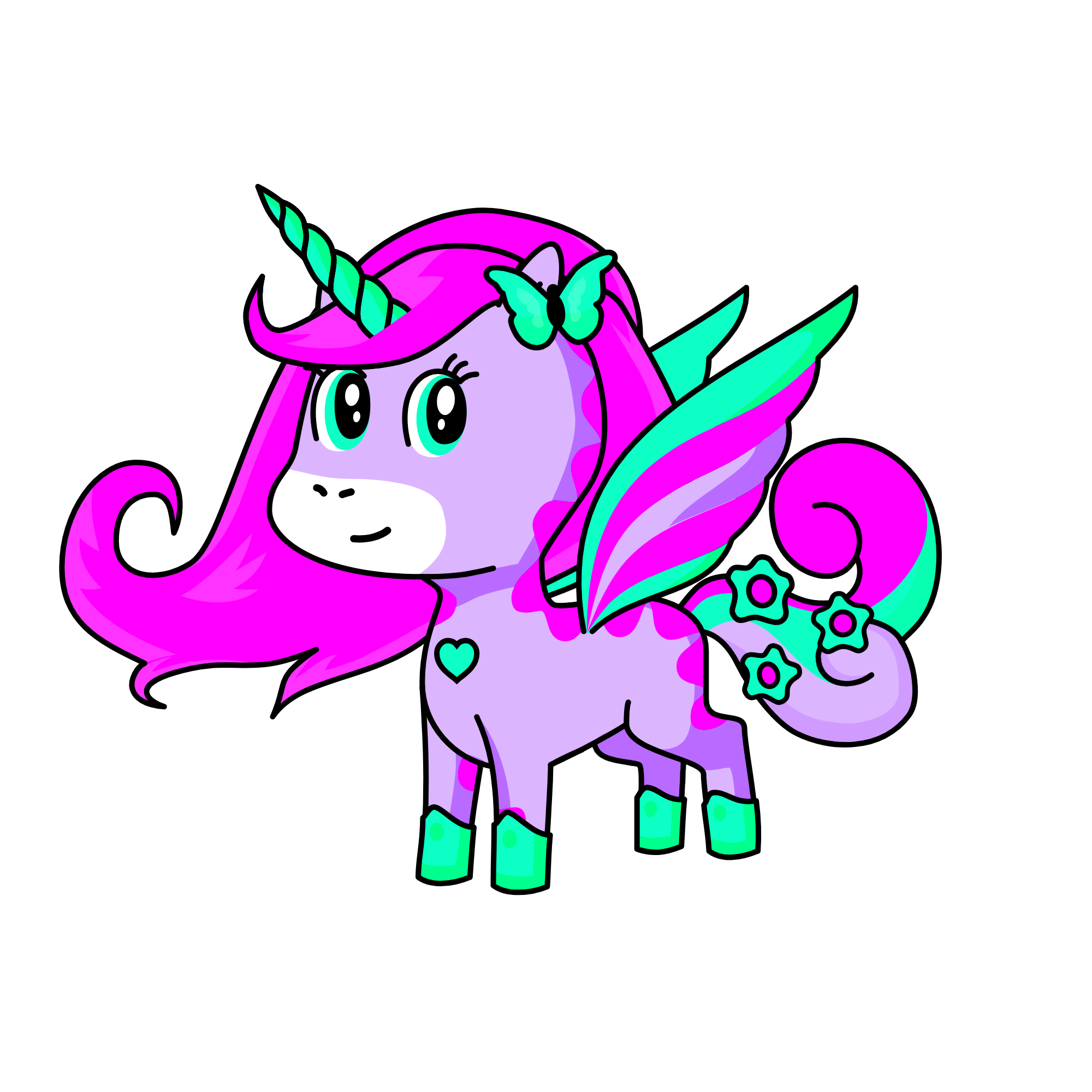 Hermione, the unicorn