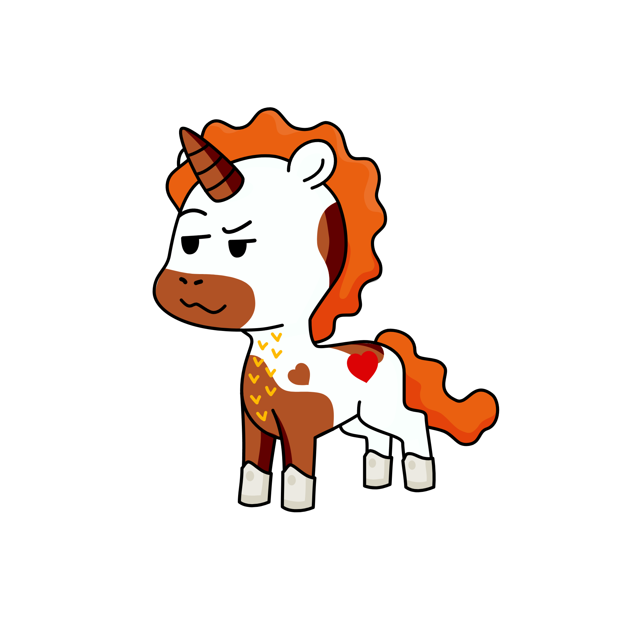 hot, the unicorn