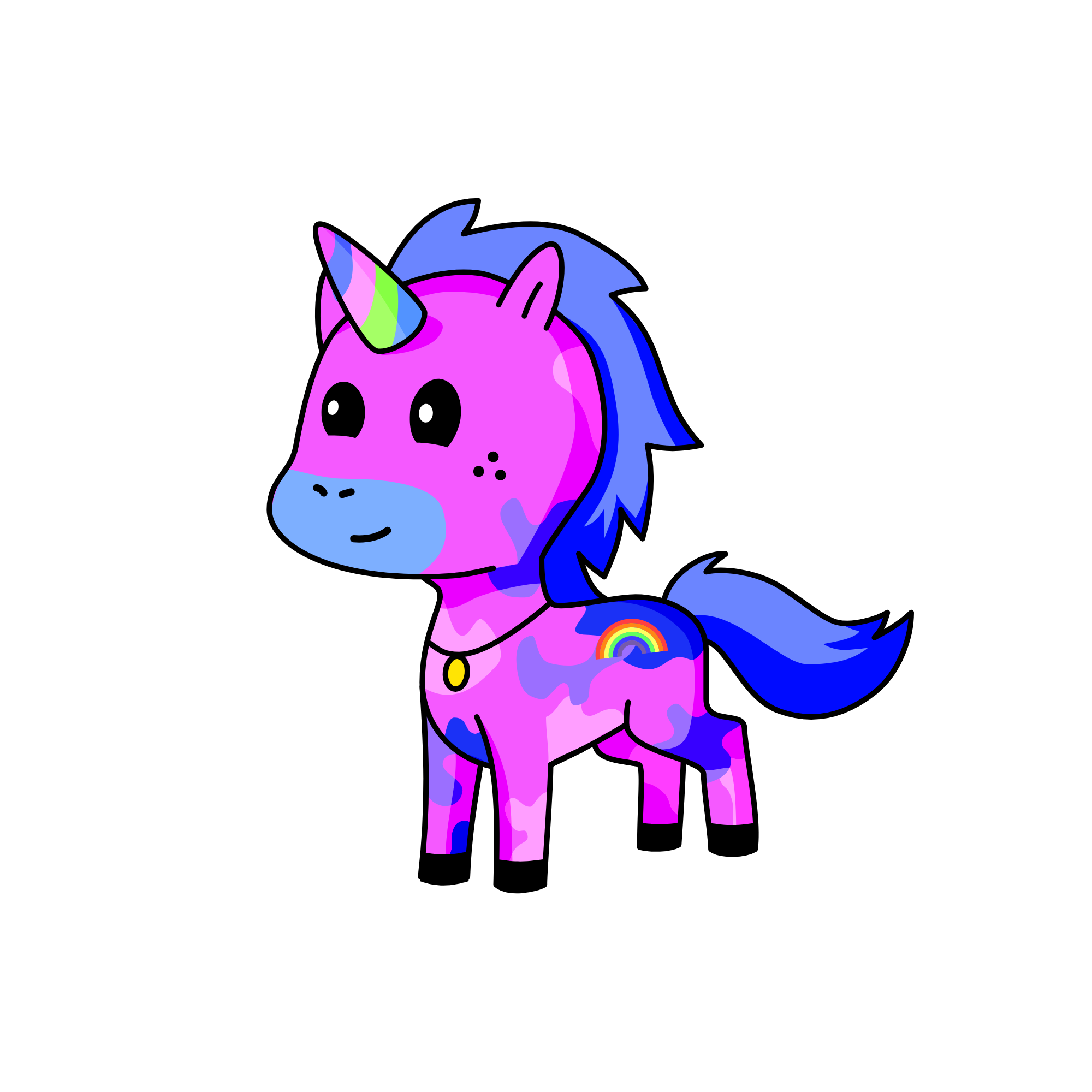 Tobyto, the unicorn