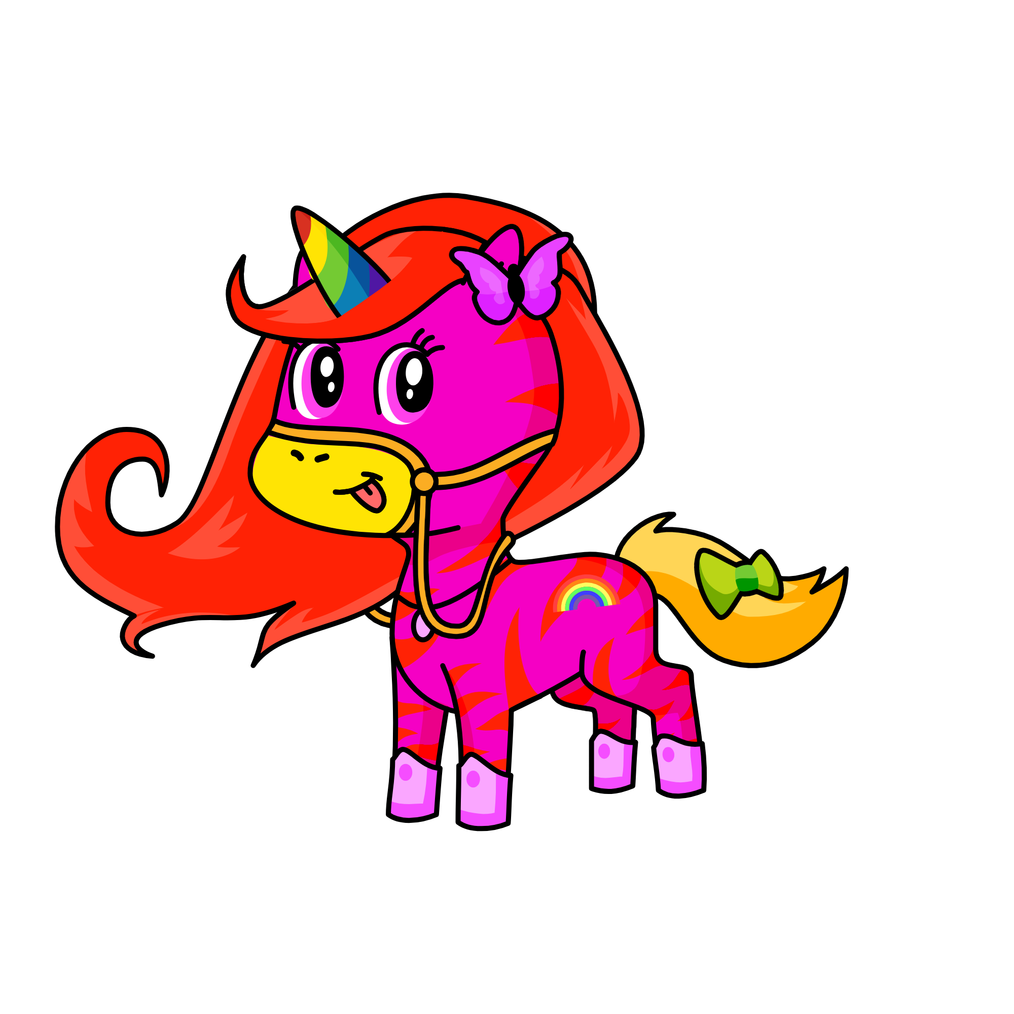 Rosa, the unicorn