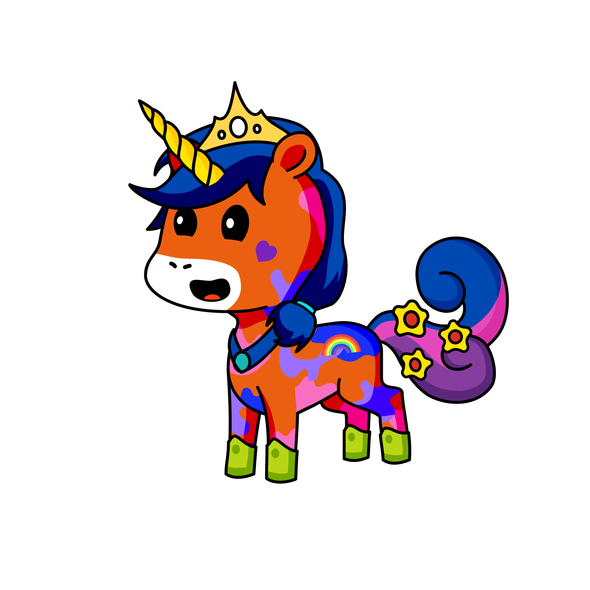 Sunset Shimmer, the unicorn