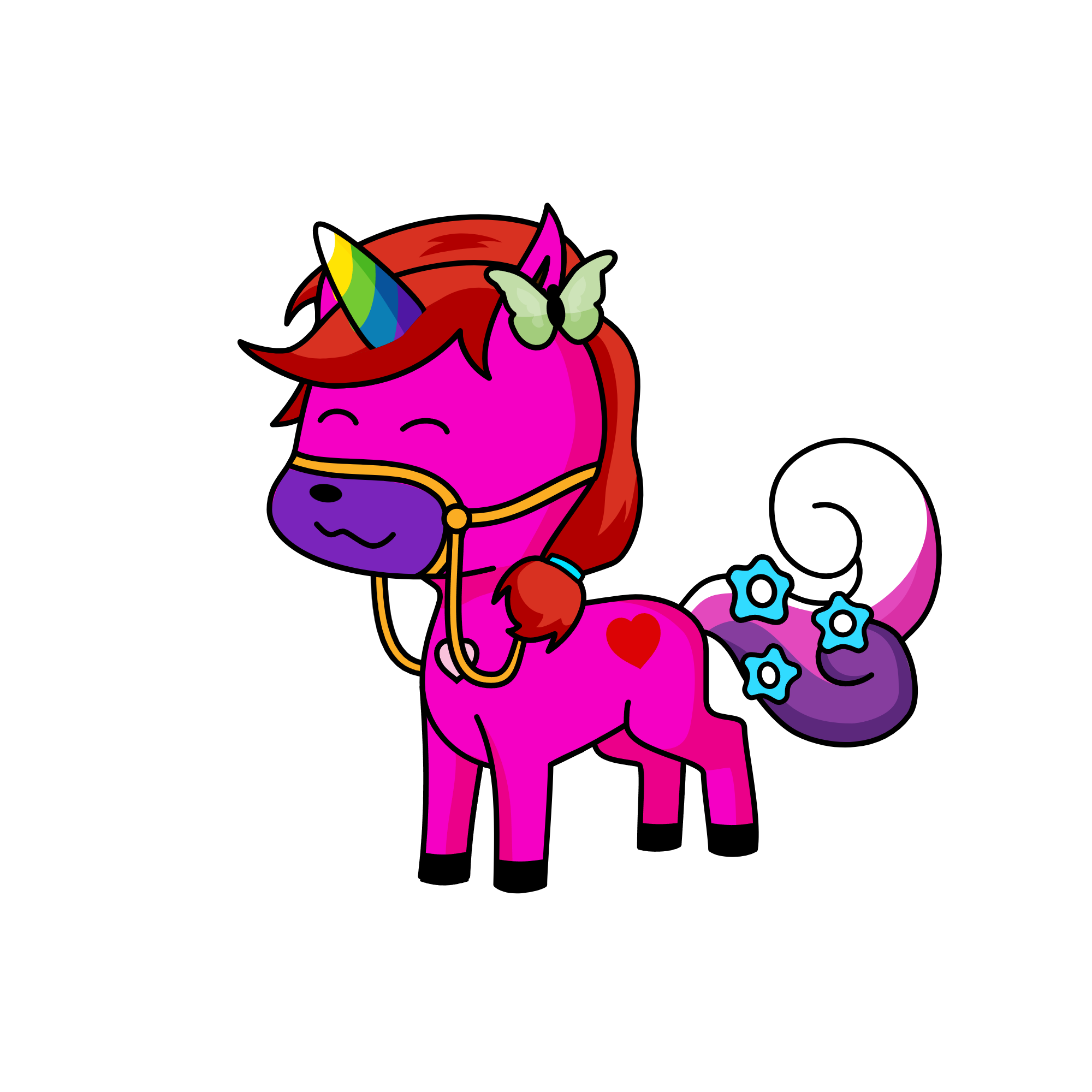 sparkles, the unicorn