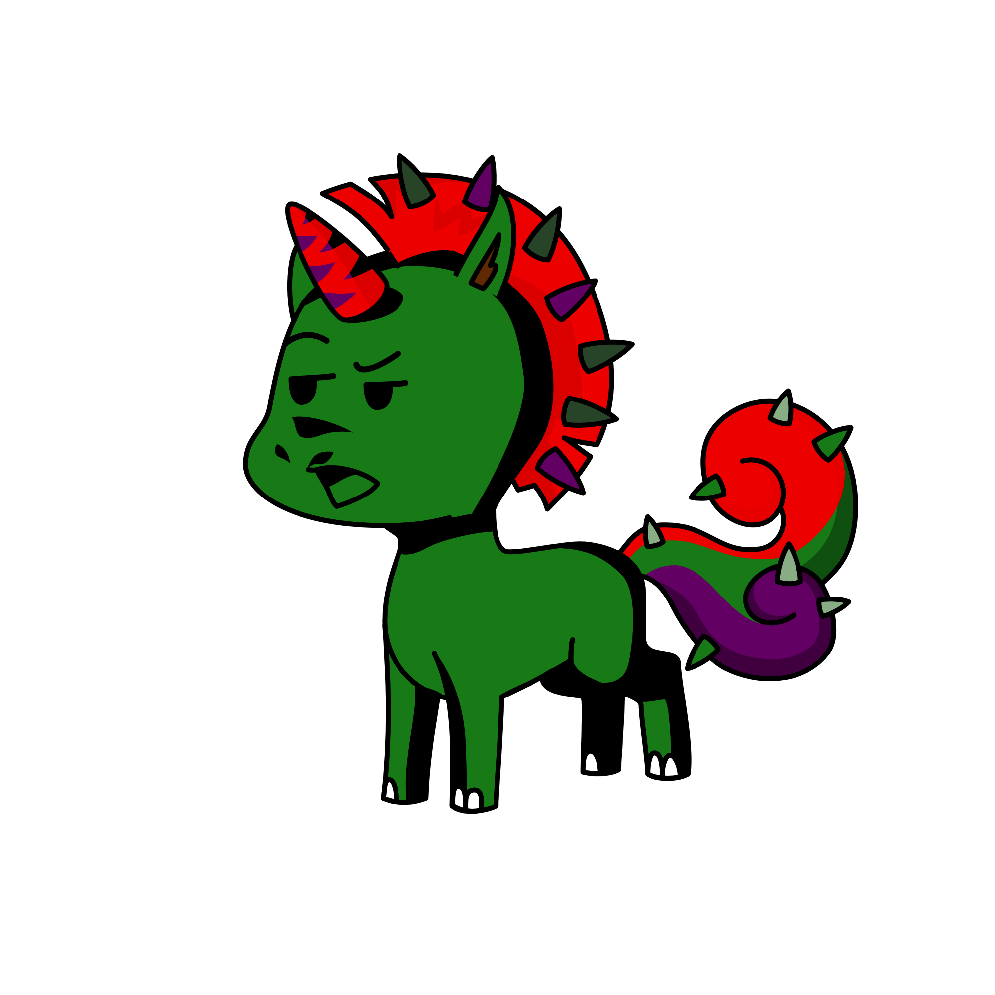 Gregoriah, the unicorn