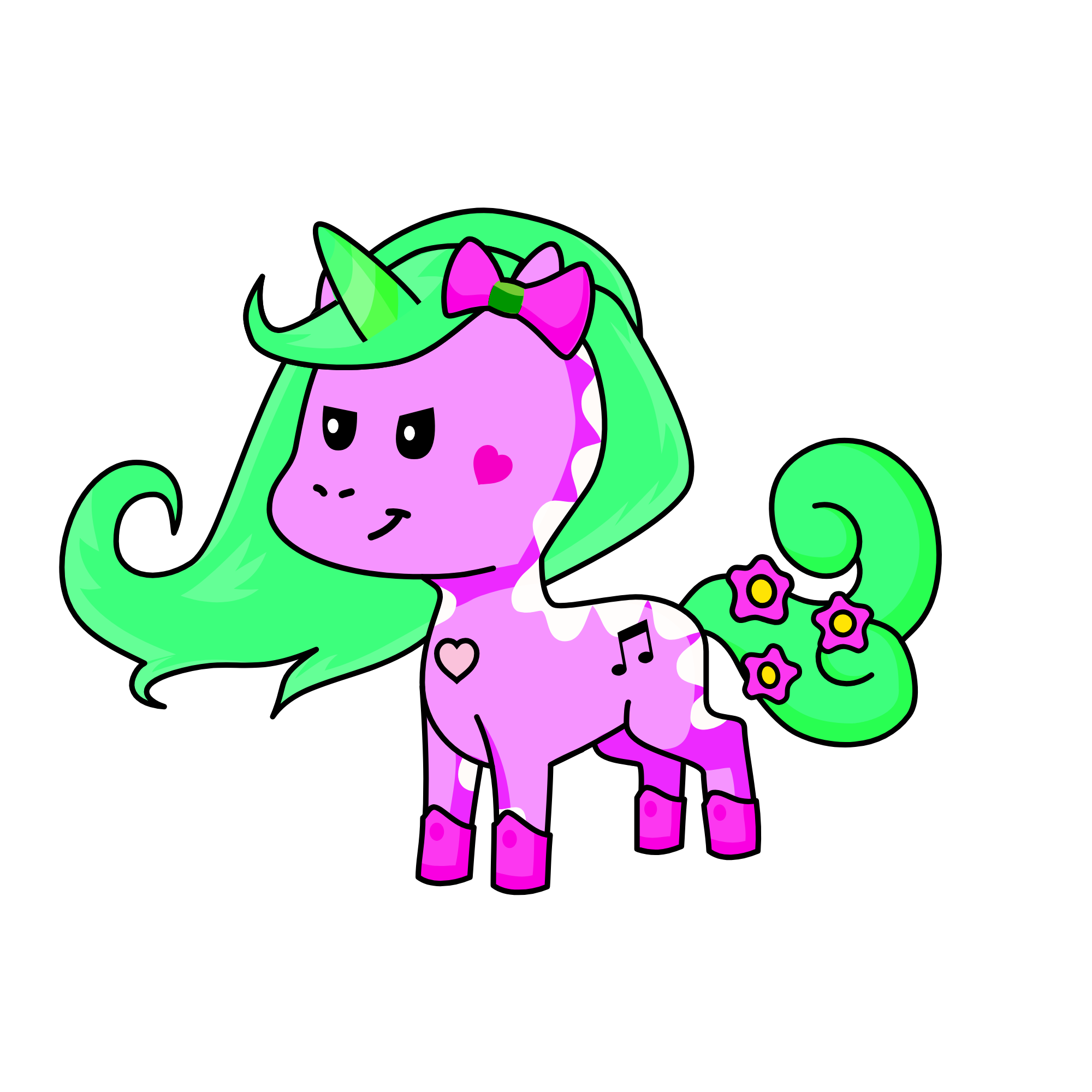 Berry, the unicorn