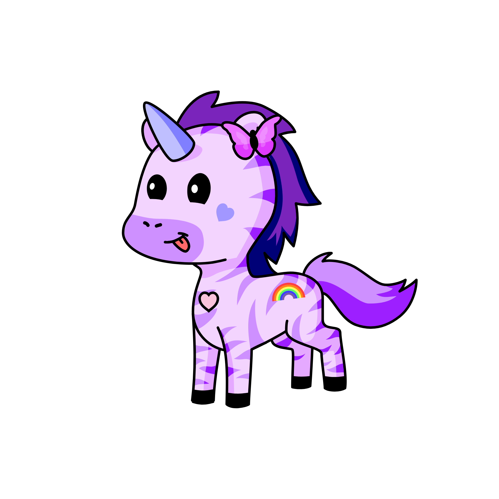 Starry, the unicorn