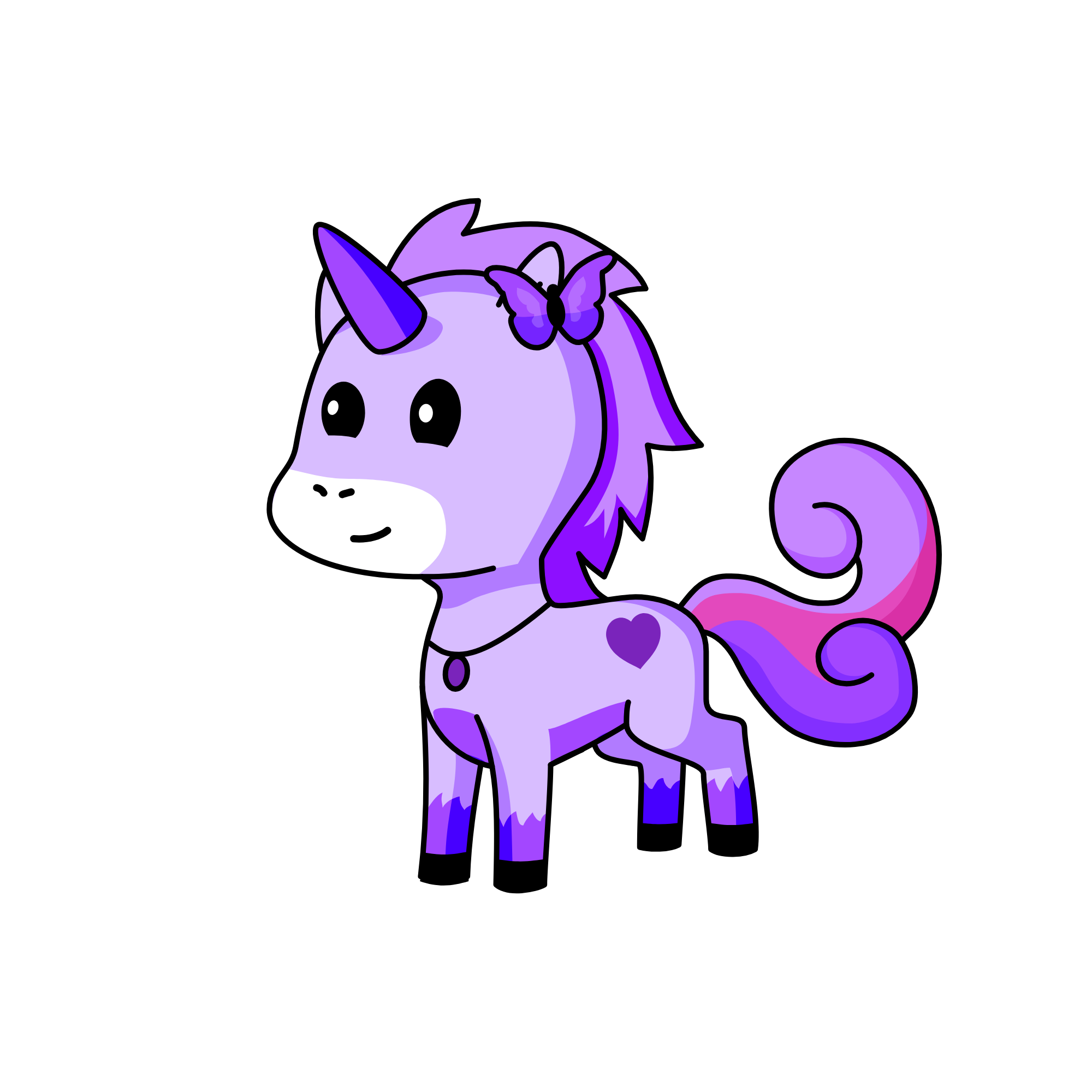Grape, the unicorn