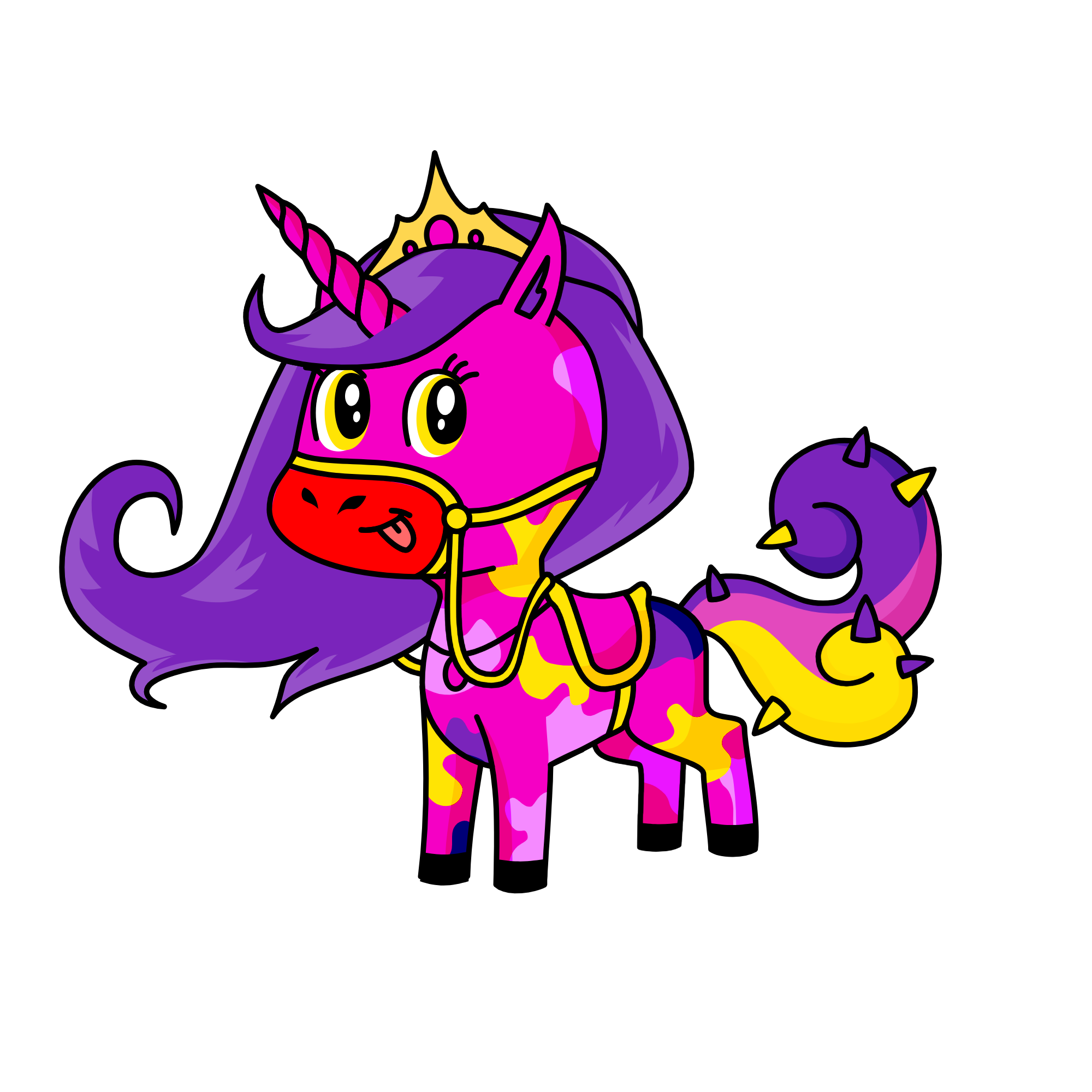 Barbie, the unicorn