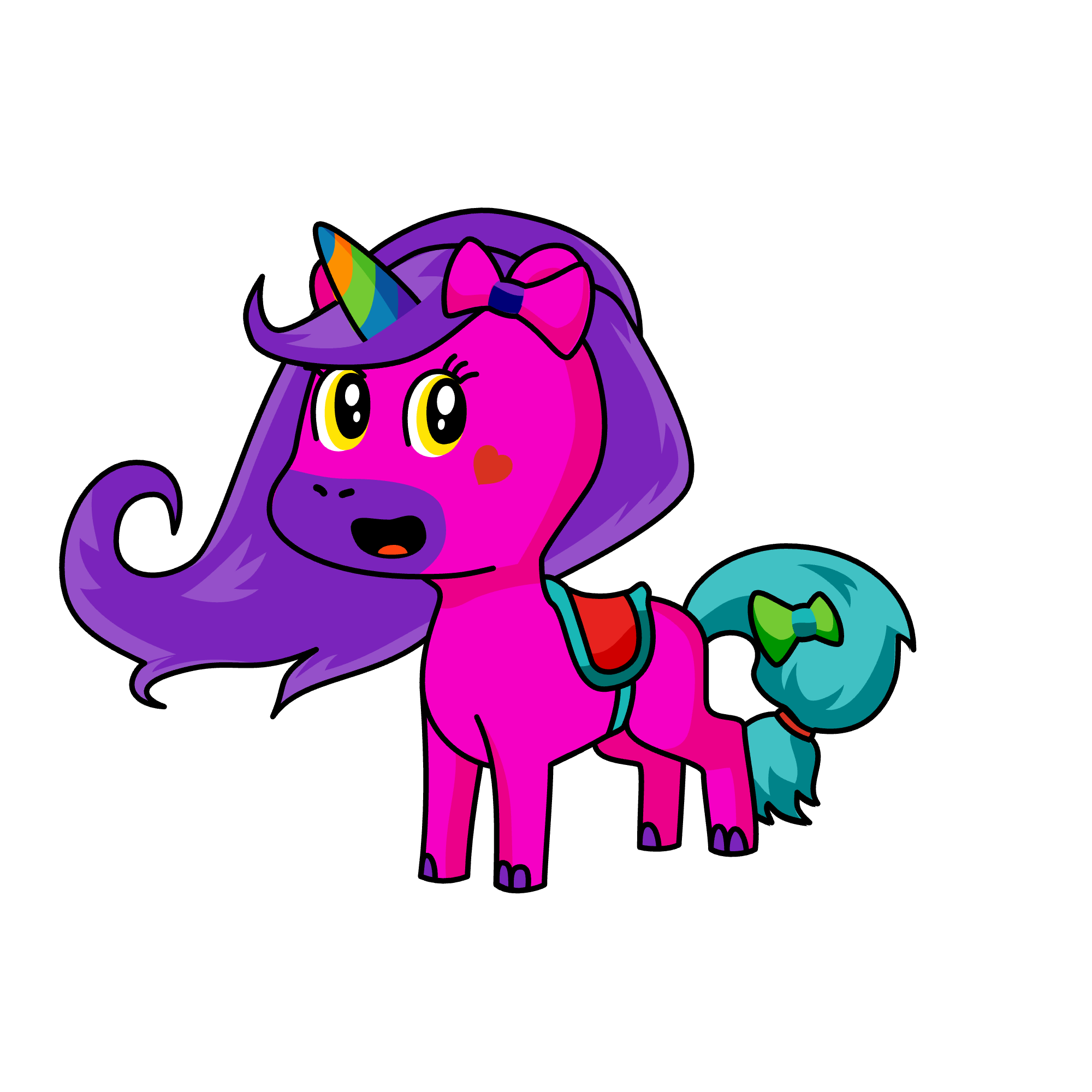 Kinley, the unicorn