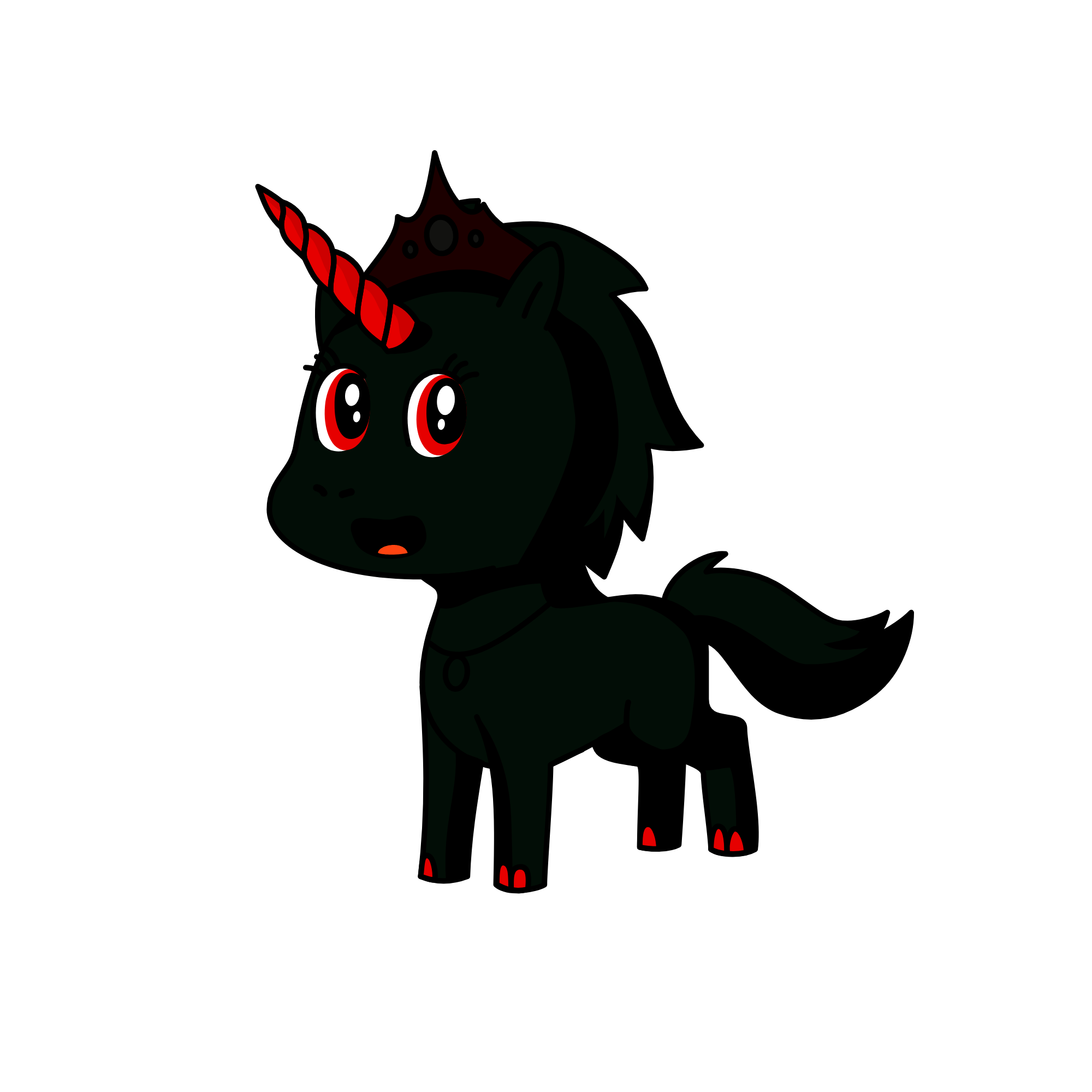 Demon, the unicorn