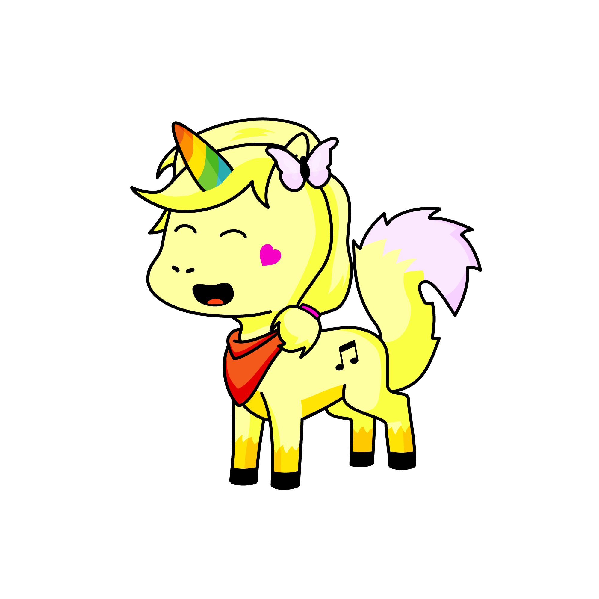 Rusks, the unicorn