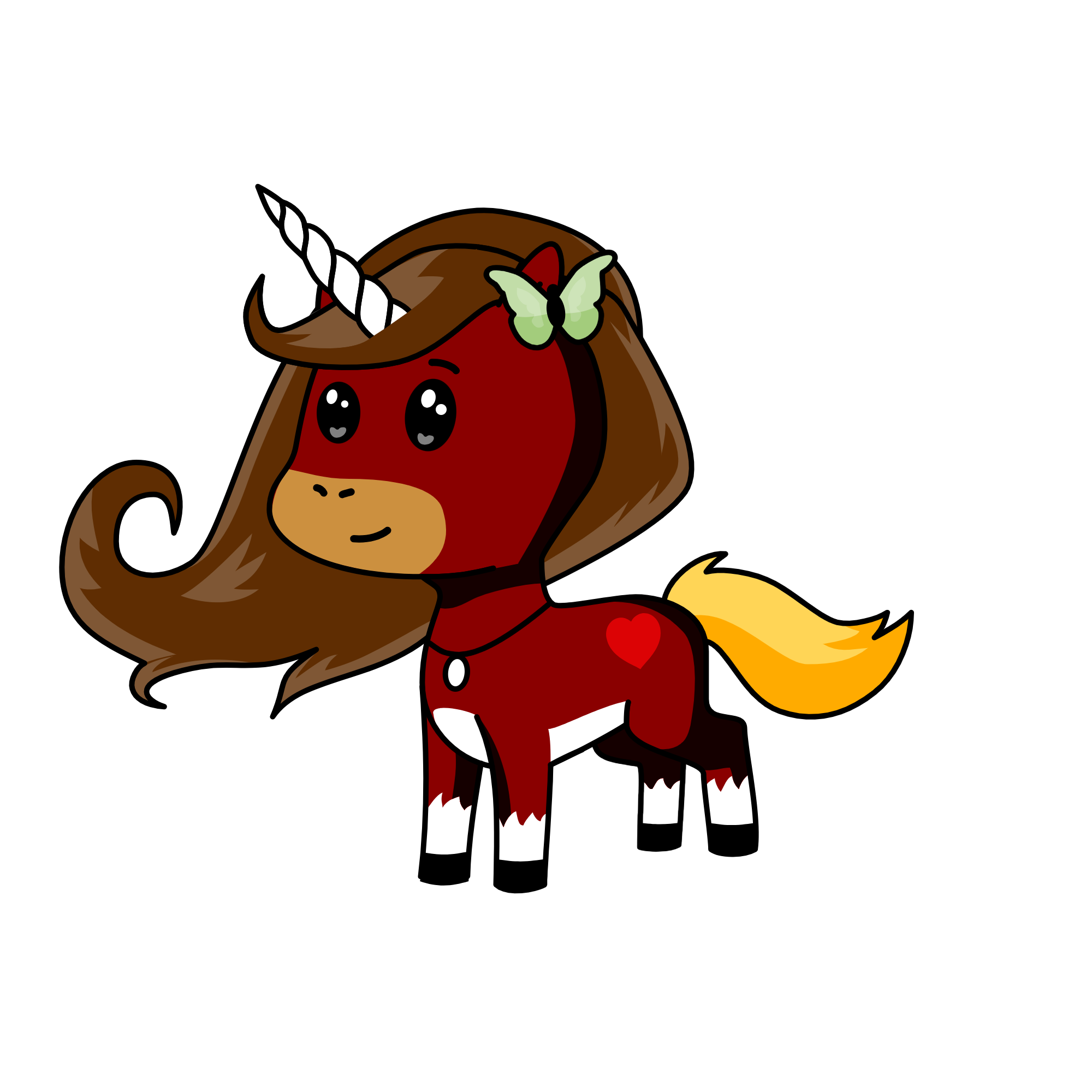 questria, the unicorn