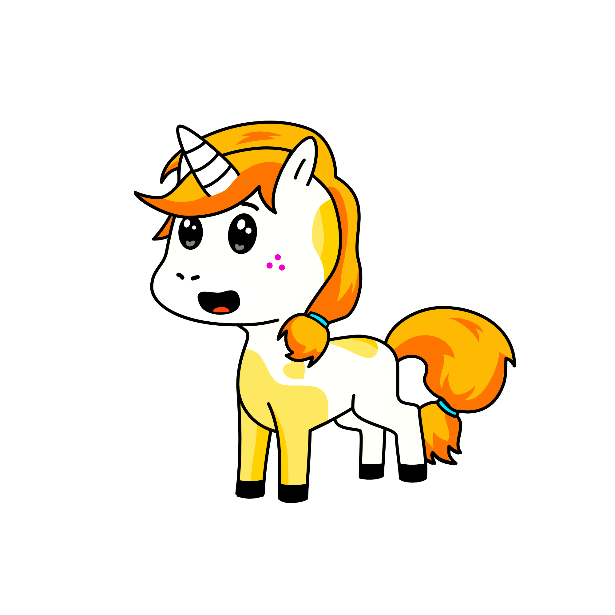 Bead, the unicorn