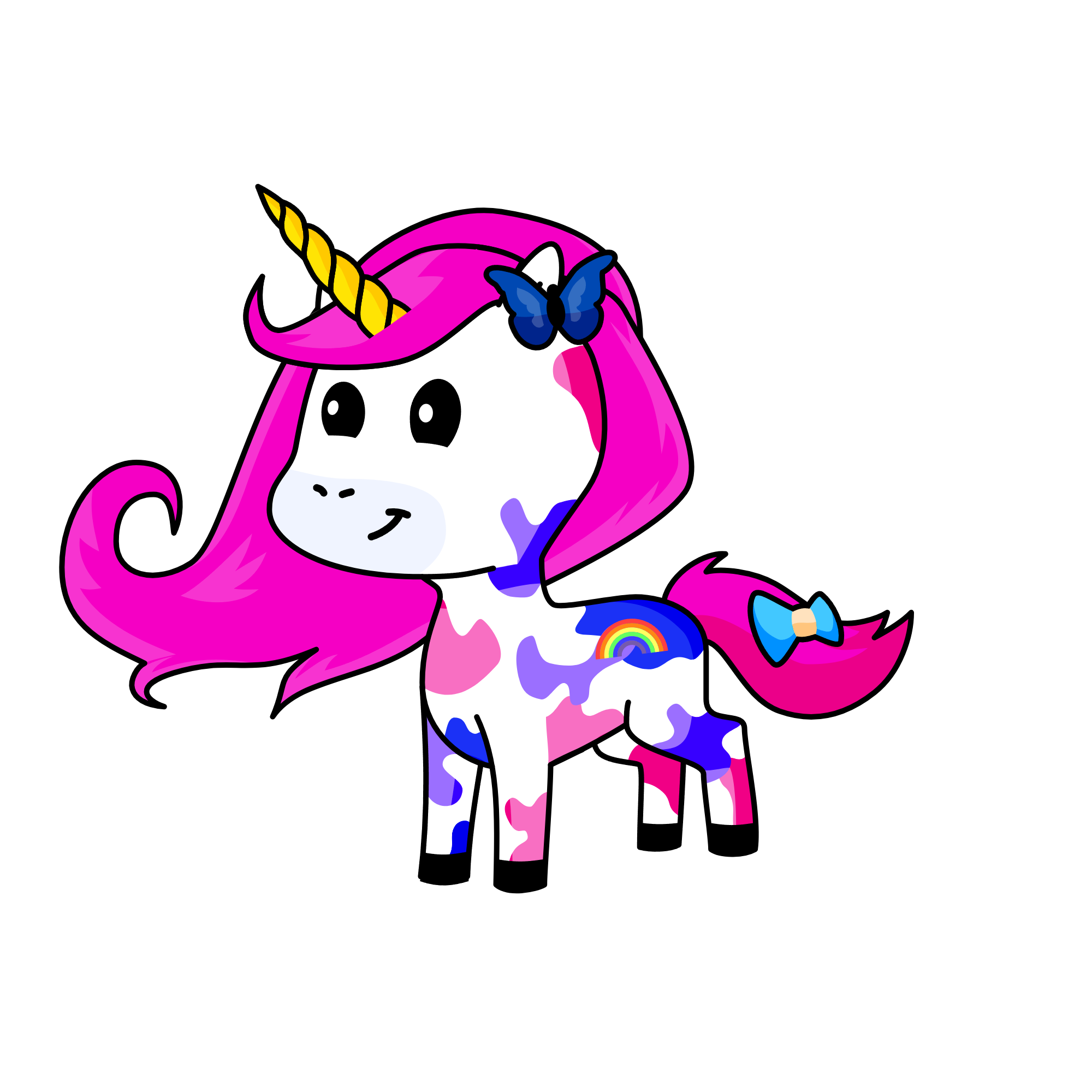 Sparklejuice, the unicorn