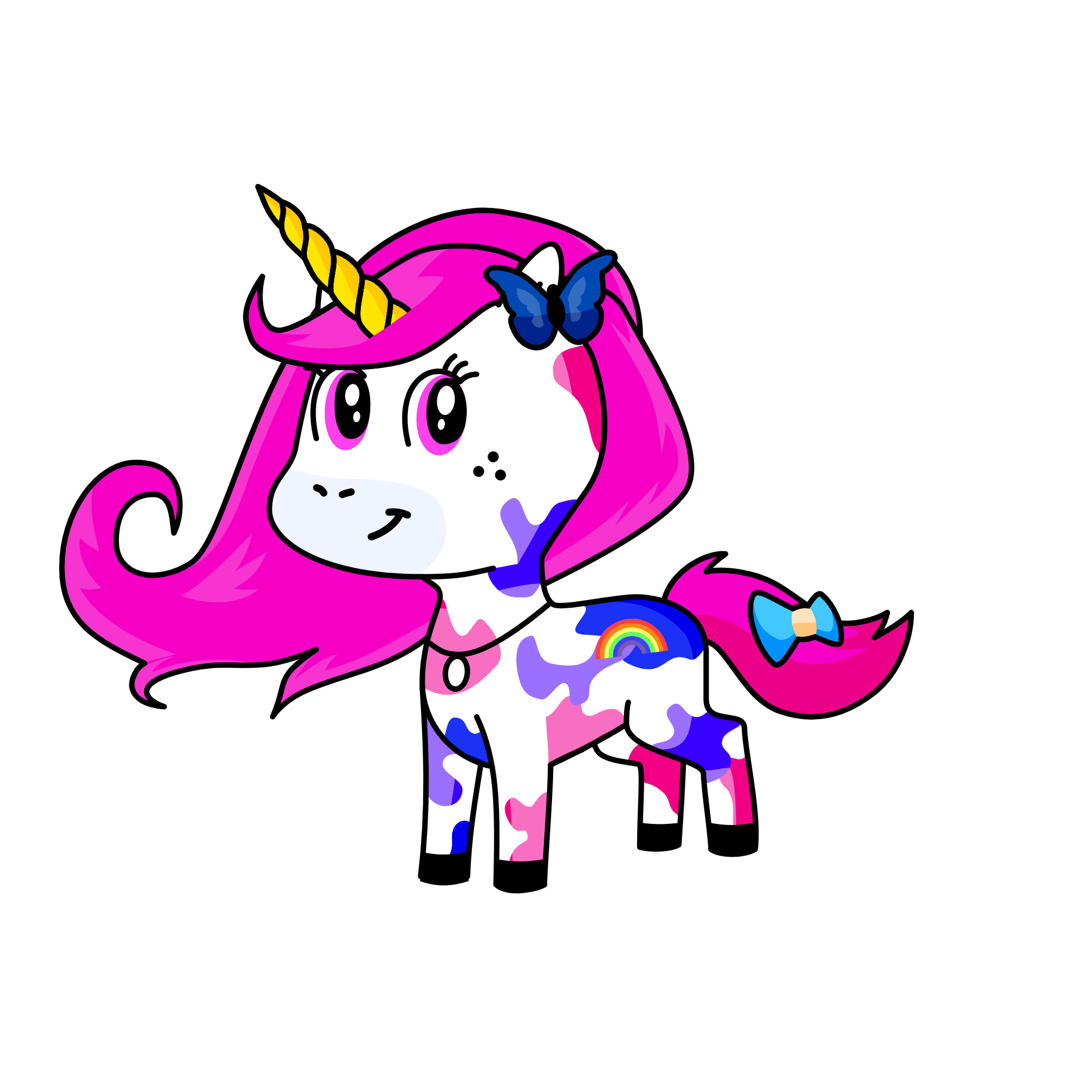 Sparklejuice, the unicorn