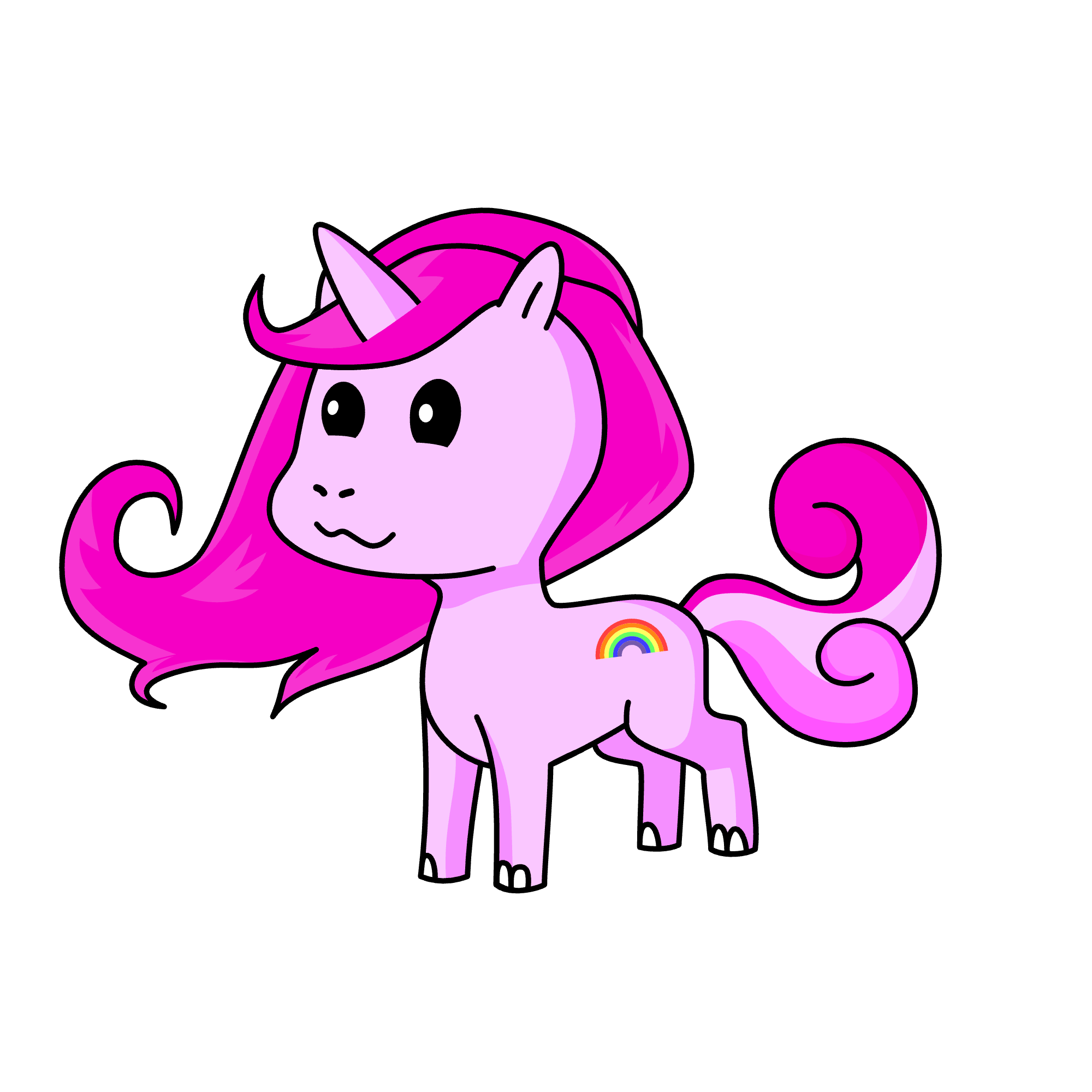 Pinky Pie, the unicorn
