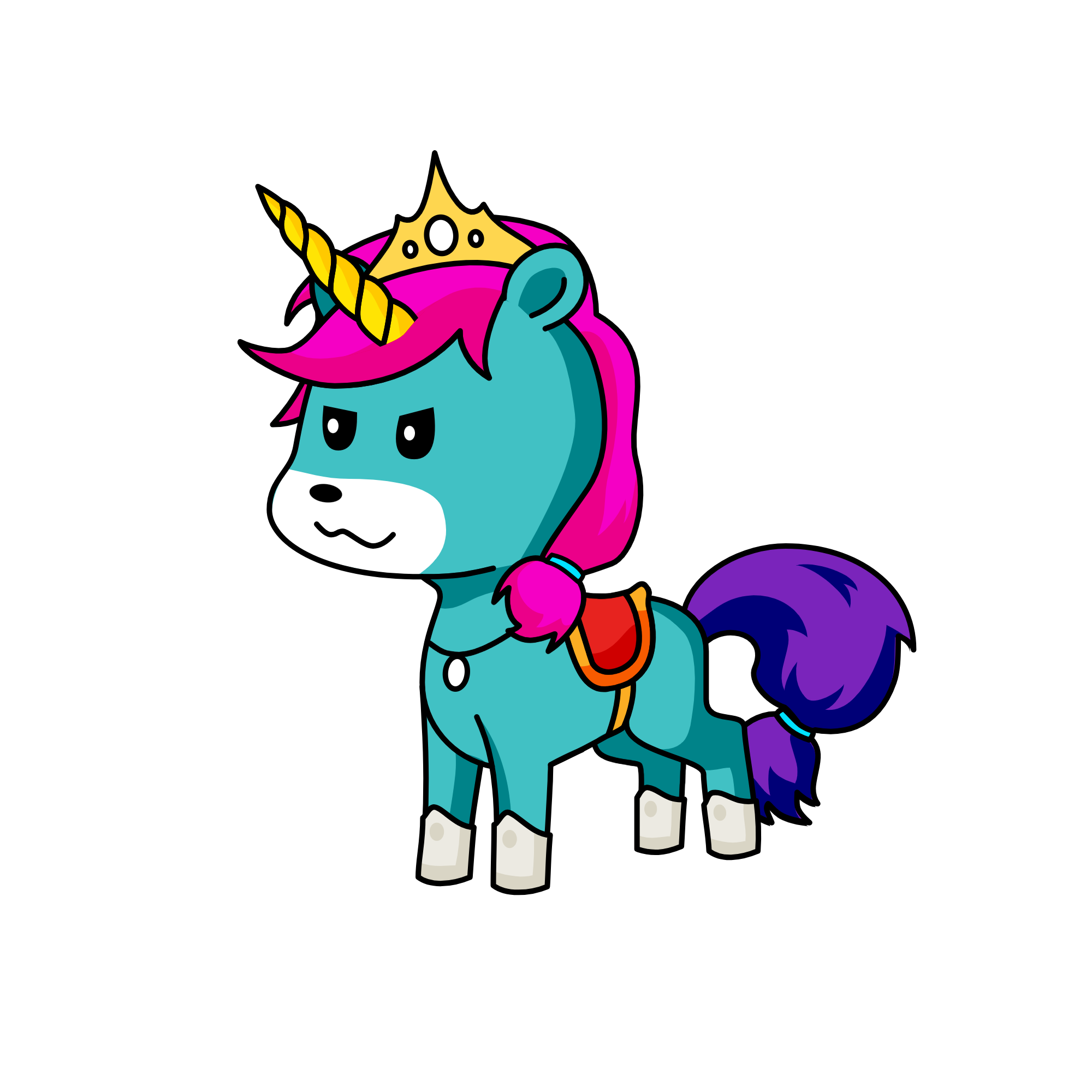 Sana-corn, the unicorn