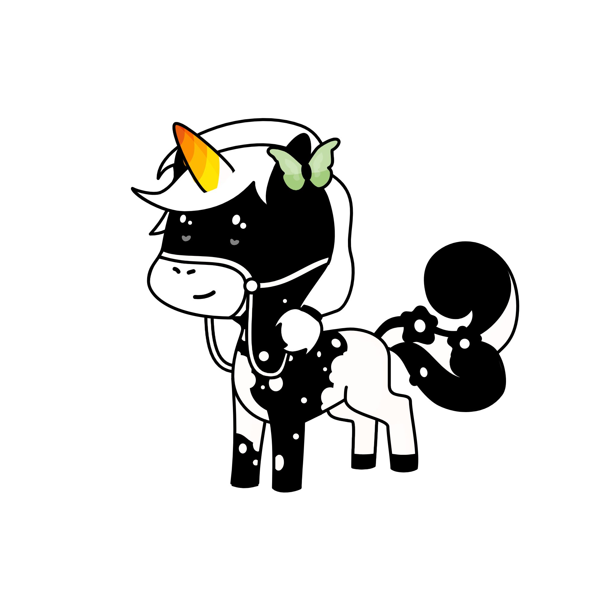 Midnight, the unicorn