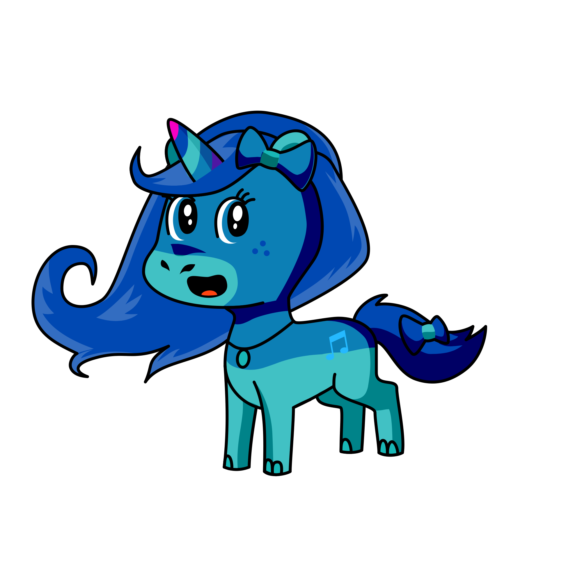 Bellu, the unicorn