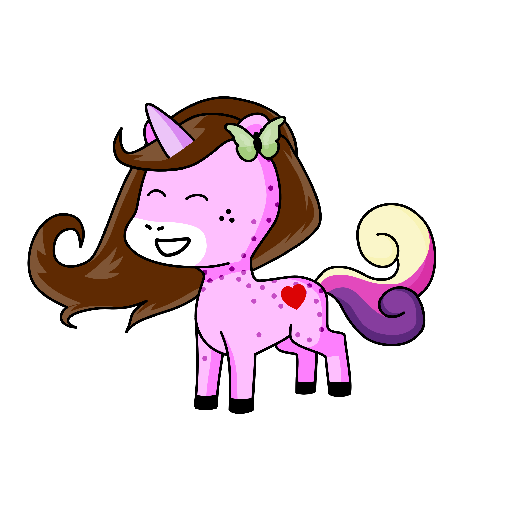 Girlfriend, the unicorn