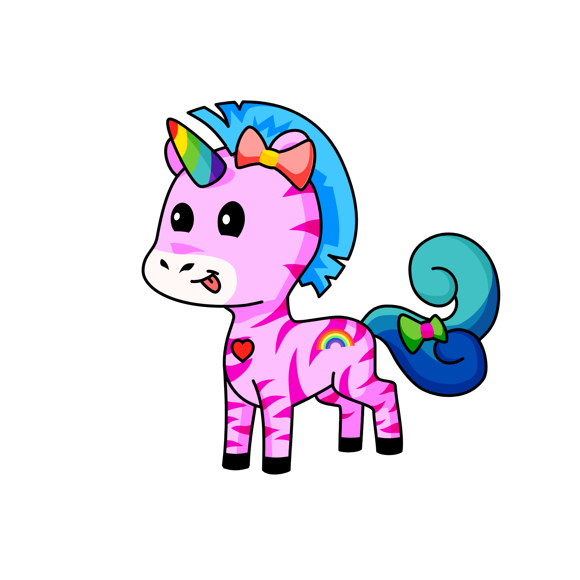 bubbles, the unicorn