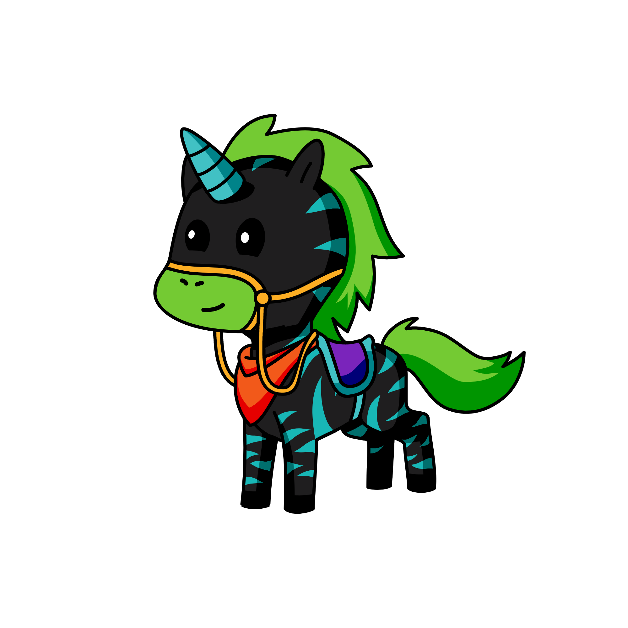 Jinglebell, the unicorn