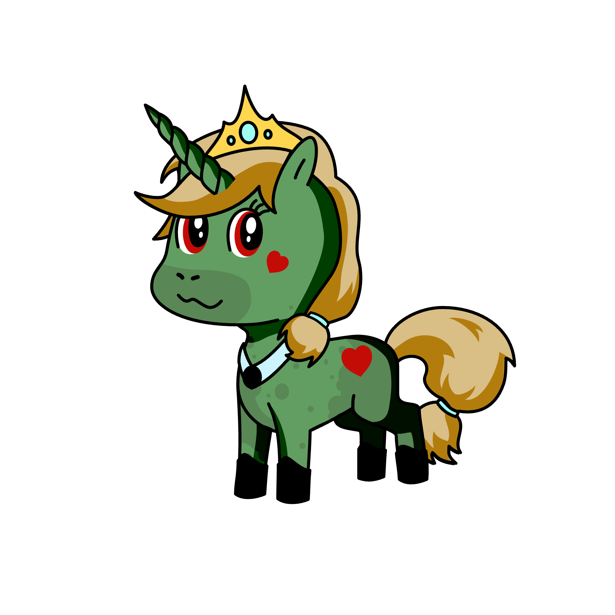 Midnight, the unicorn