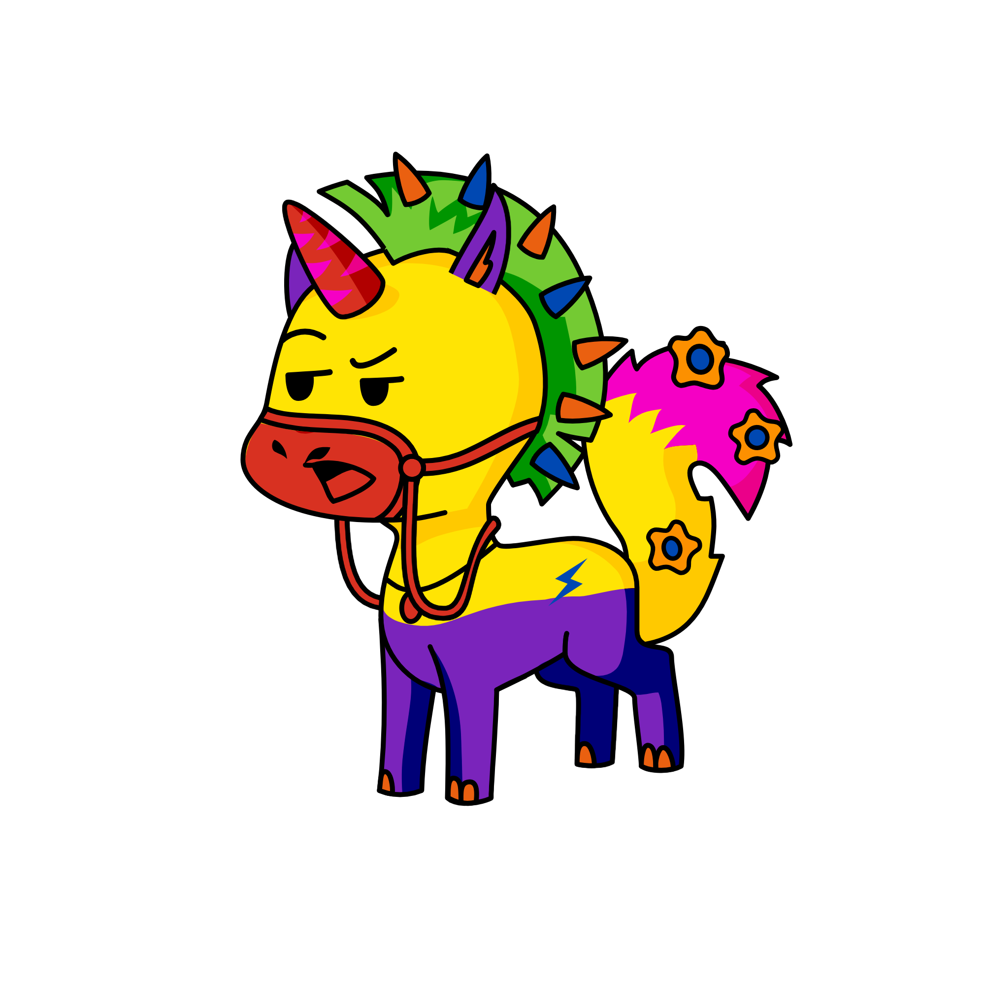 Mr. McQuackerson, the unicorn