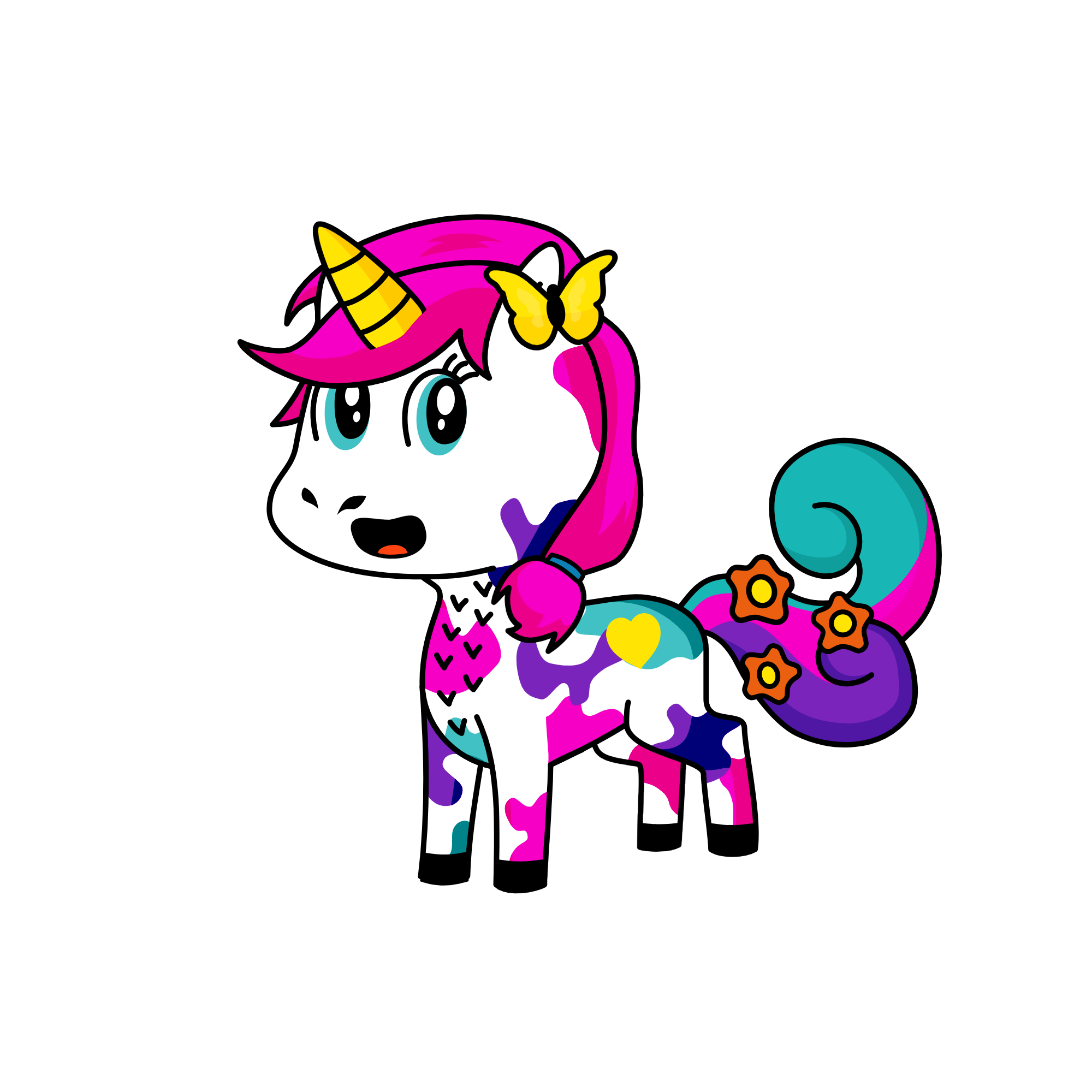 magical fairy dust, the unicorn
