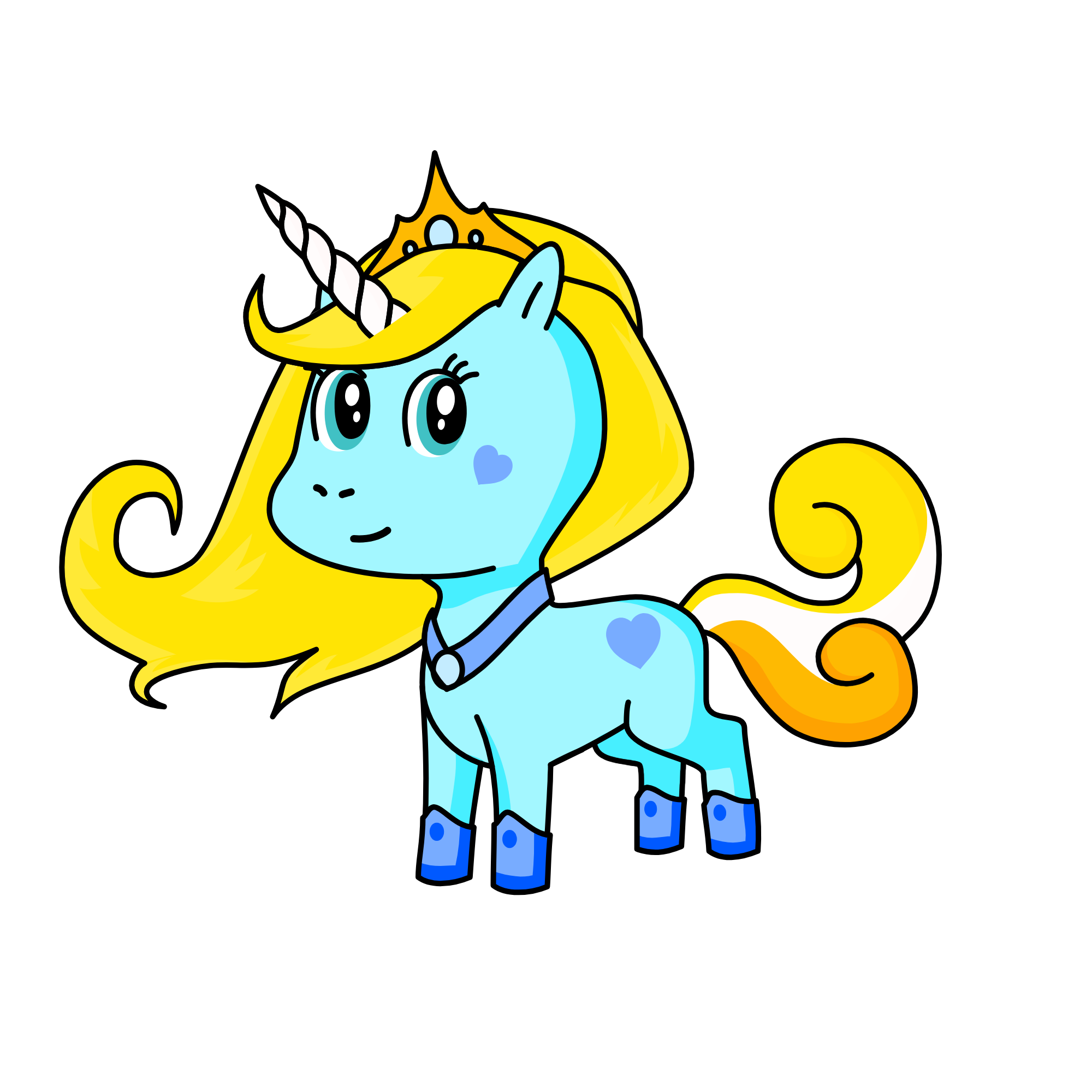 cinderella, the unicorn