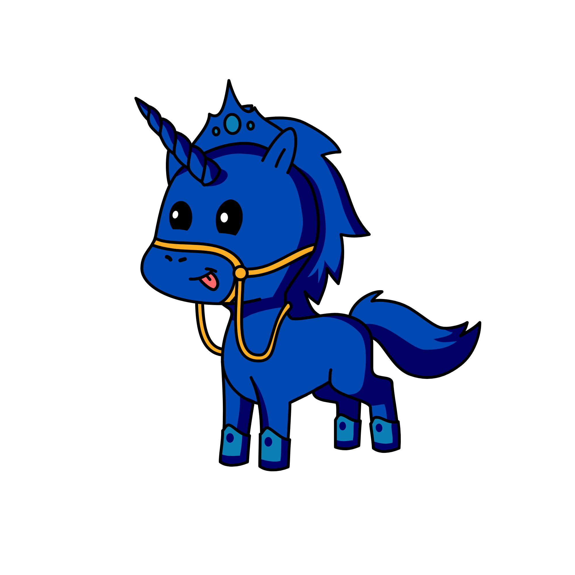 Sad Unicorn, the unicorn