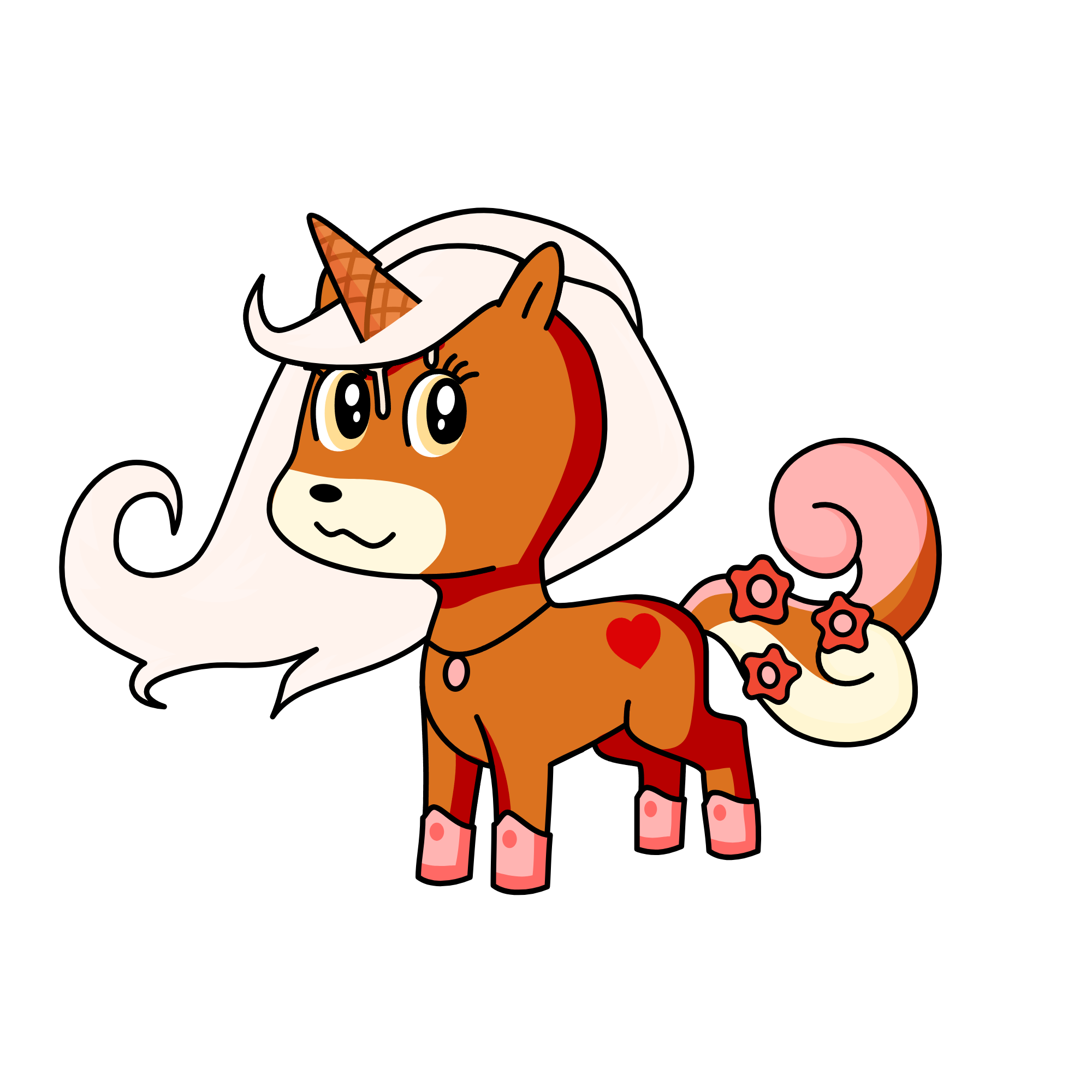 ice cream, the unicorn