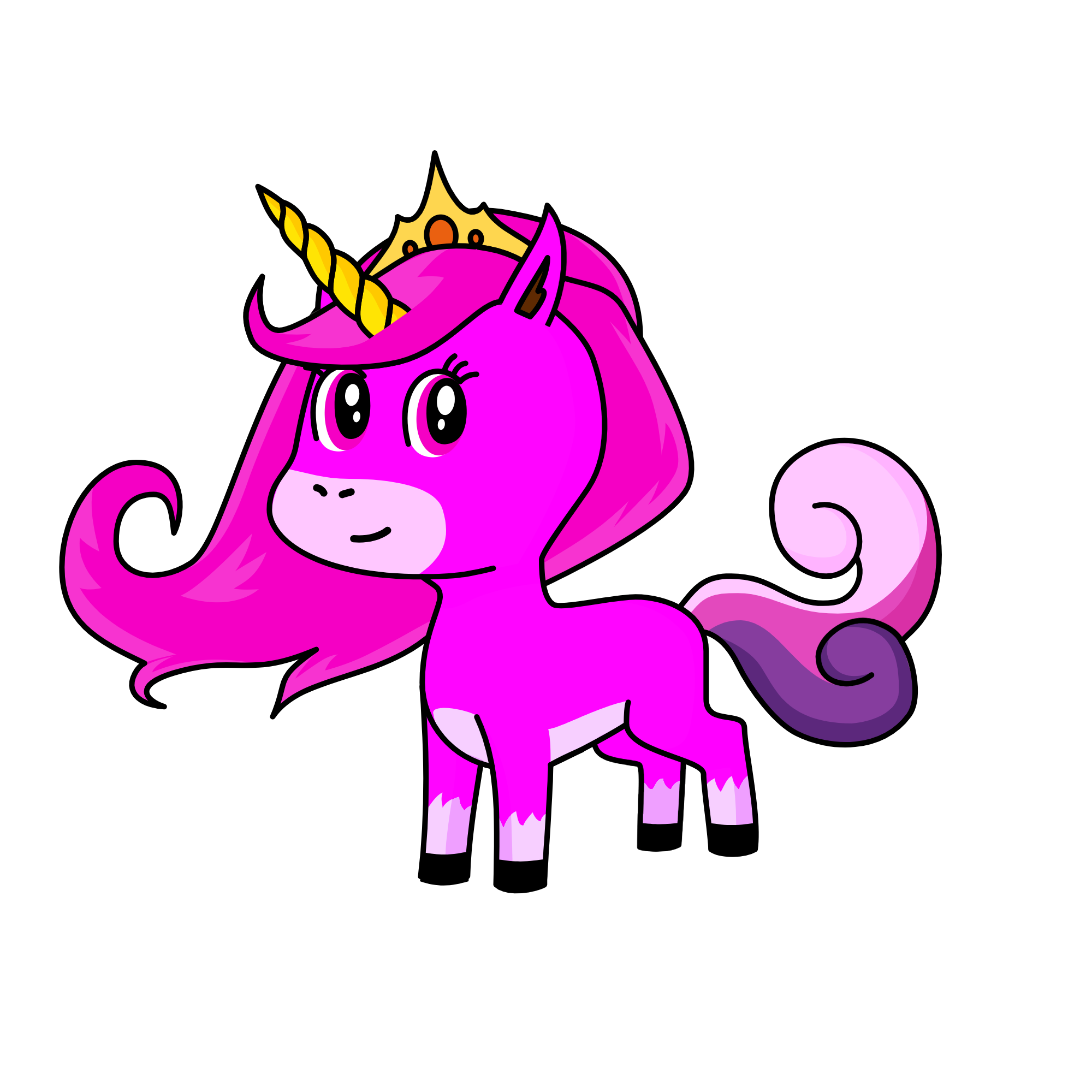 Coleggy, the unicorn
