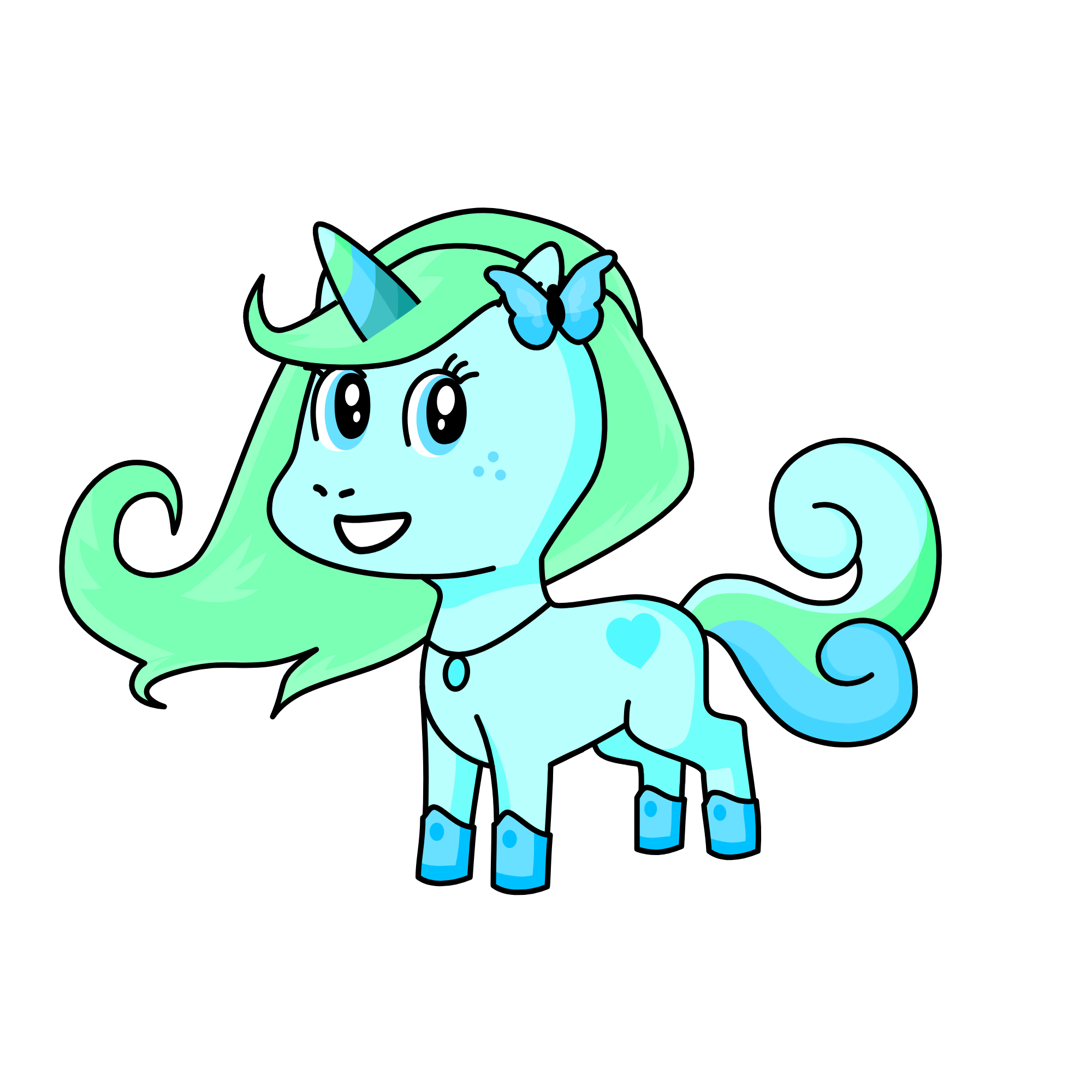 betty, the unicorn