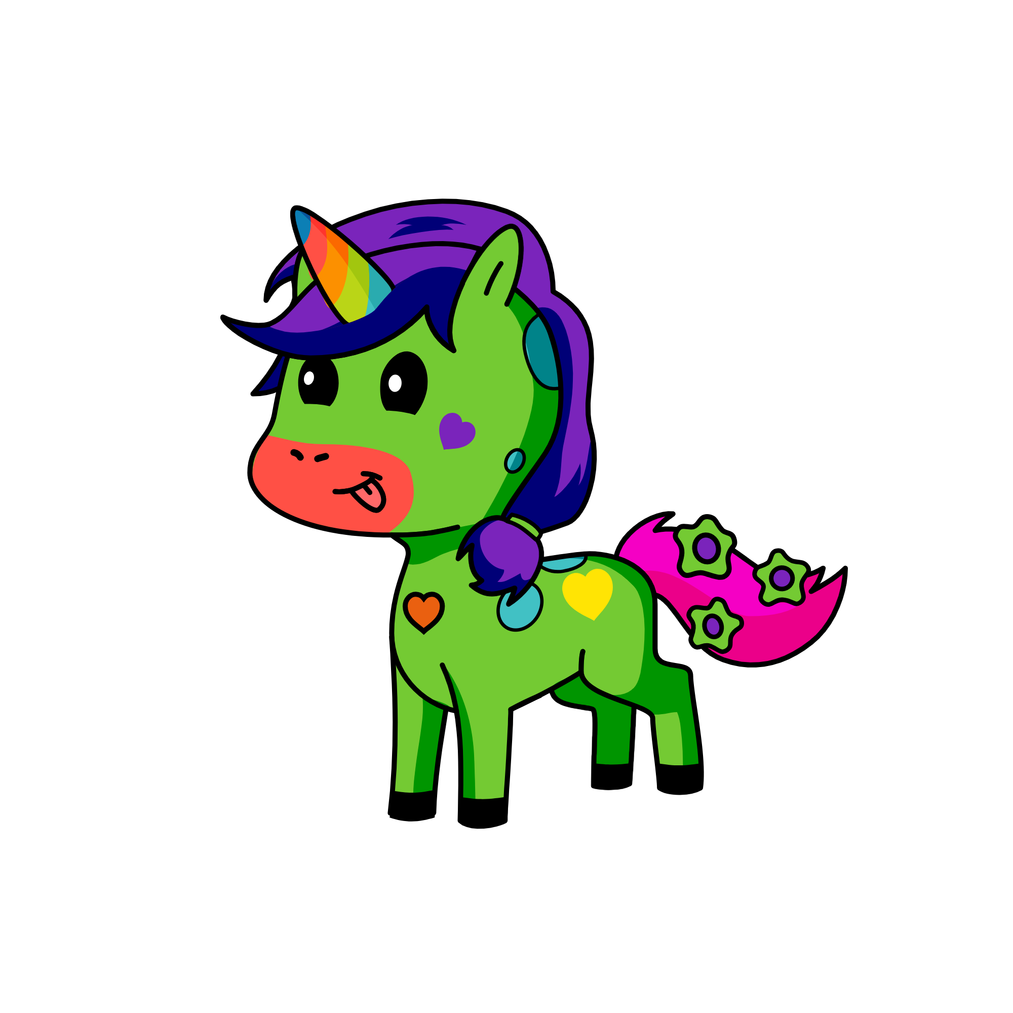 t4hjjj, the unicorn