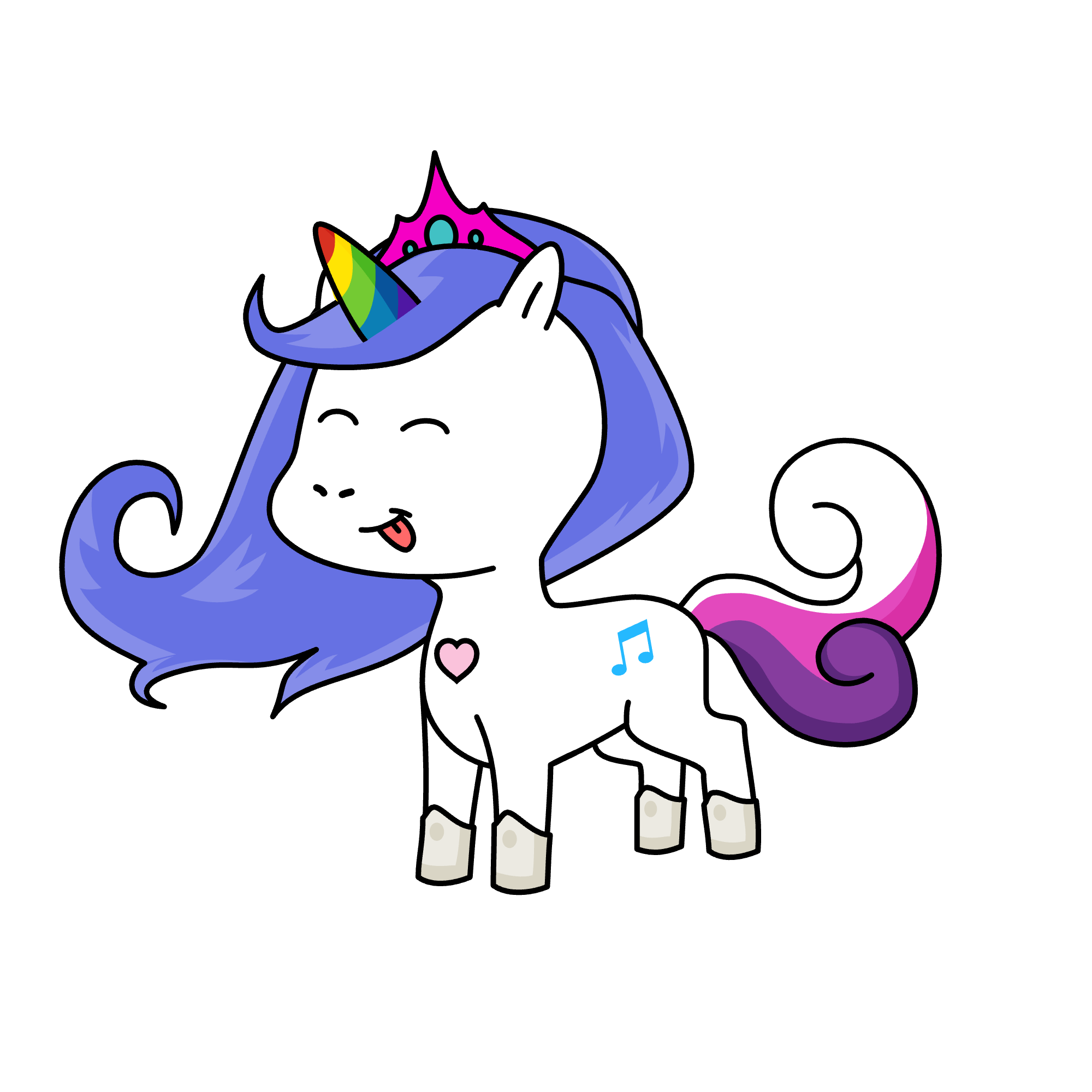 Copito, the unicorn
