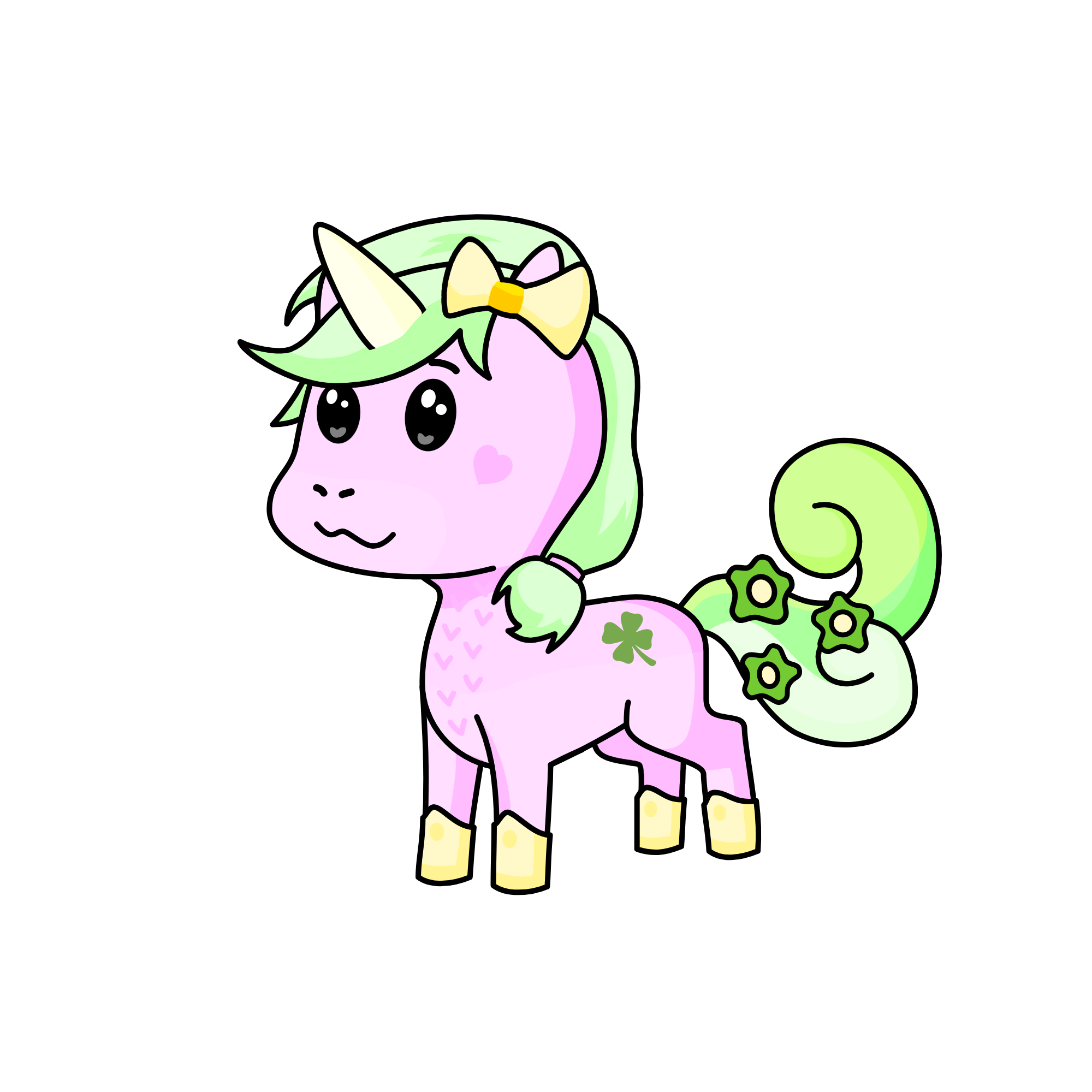 Clover, the unicorn