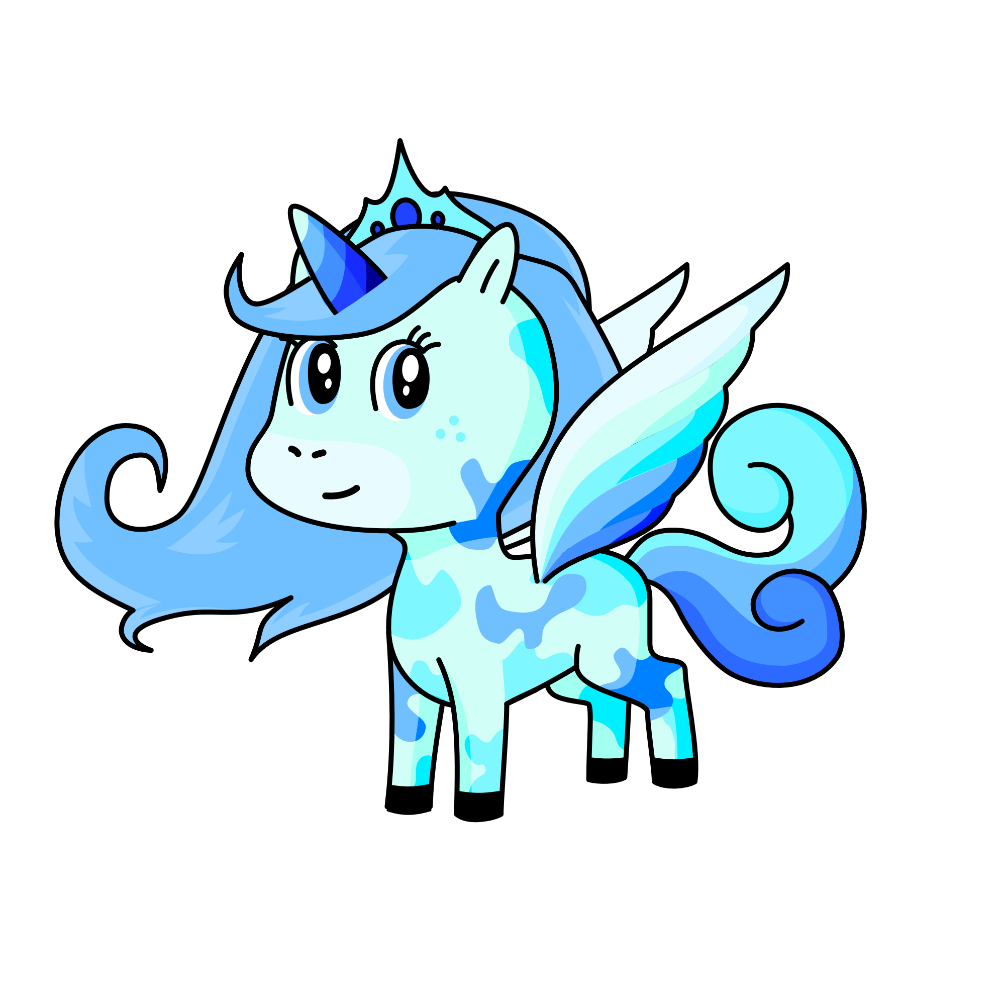 Lussi, the unicorn