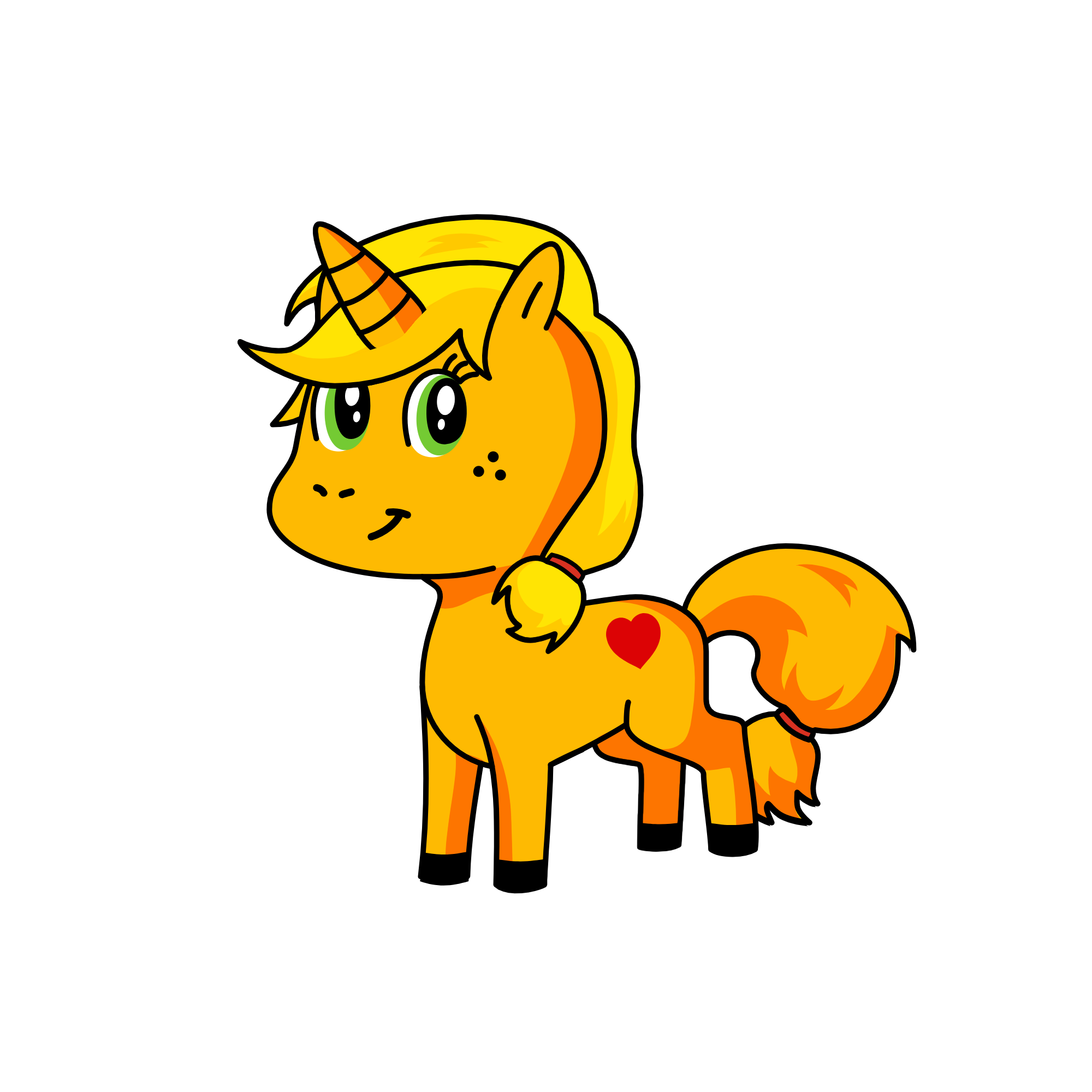 Apple jack, the unicorn