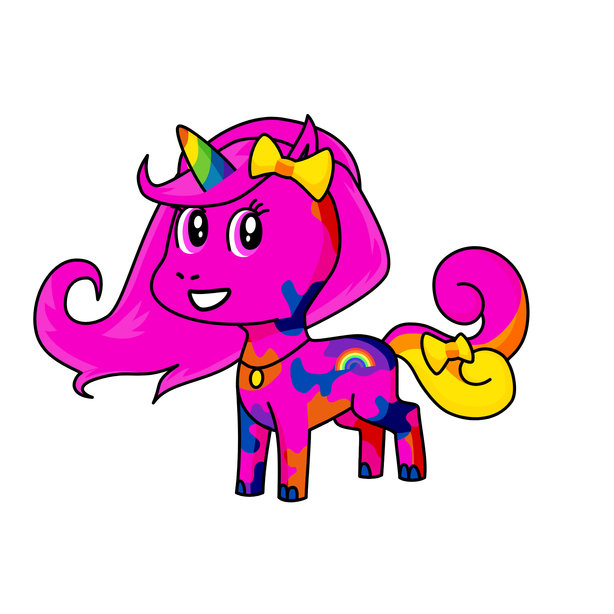 Evie the Unicorn , the unicorn