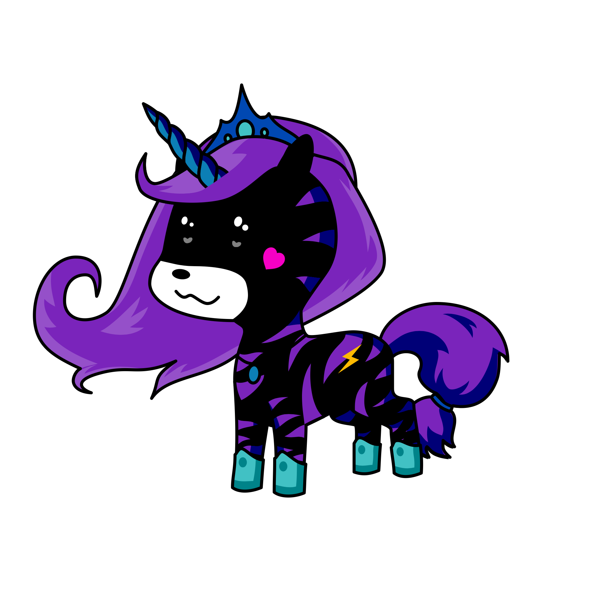 luna, the unicorn