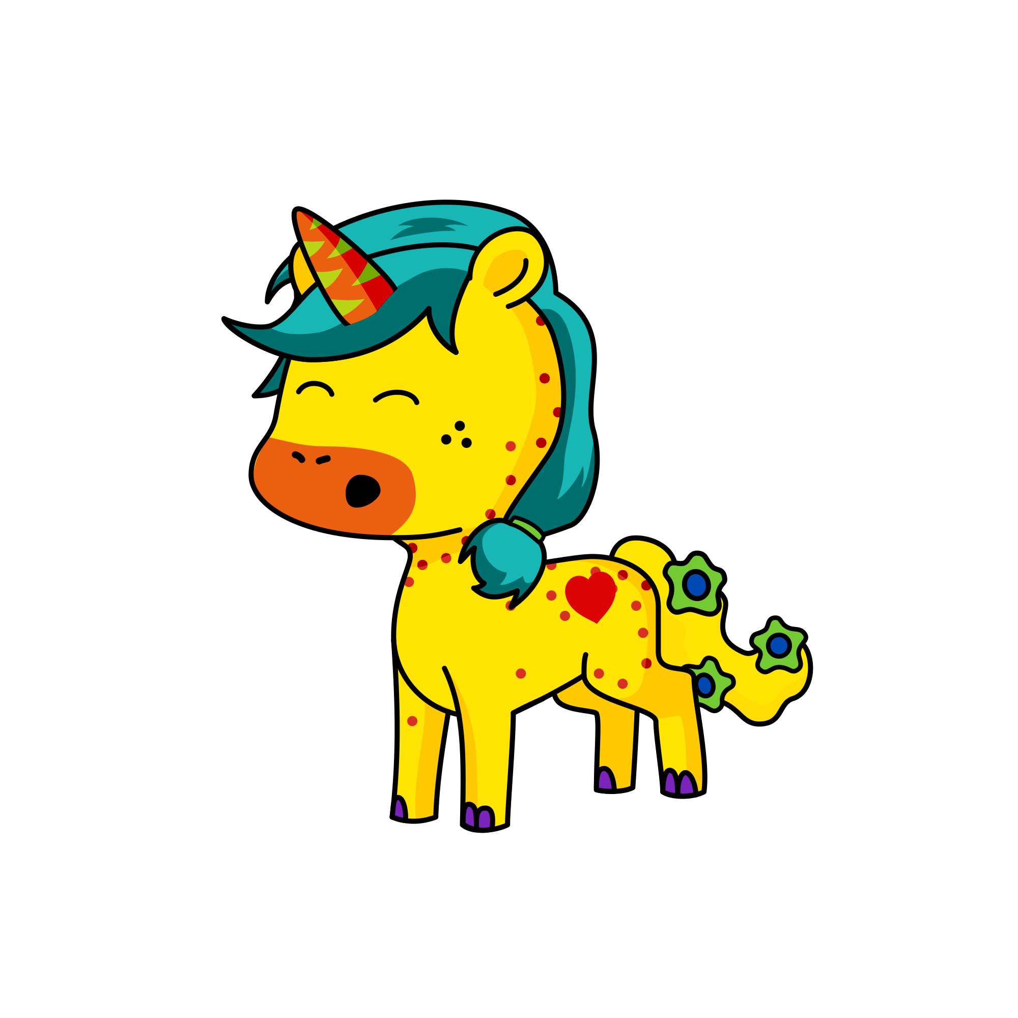pünchen, the unicorn