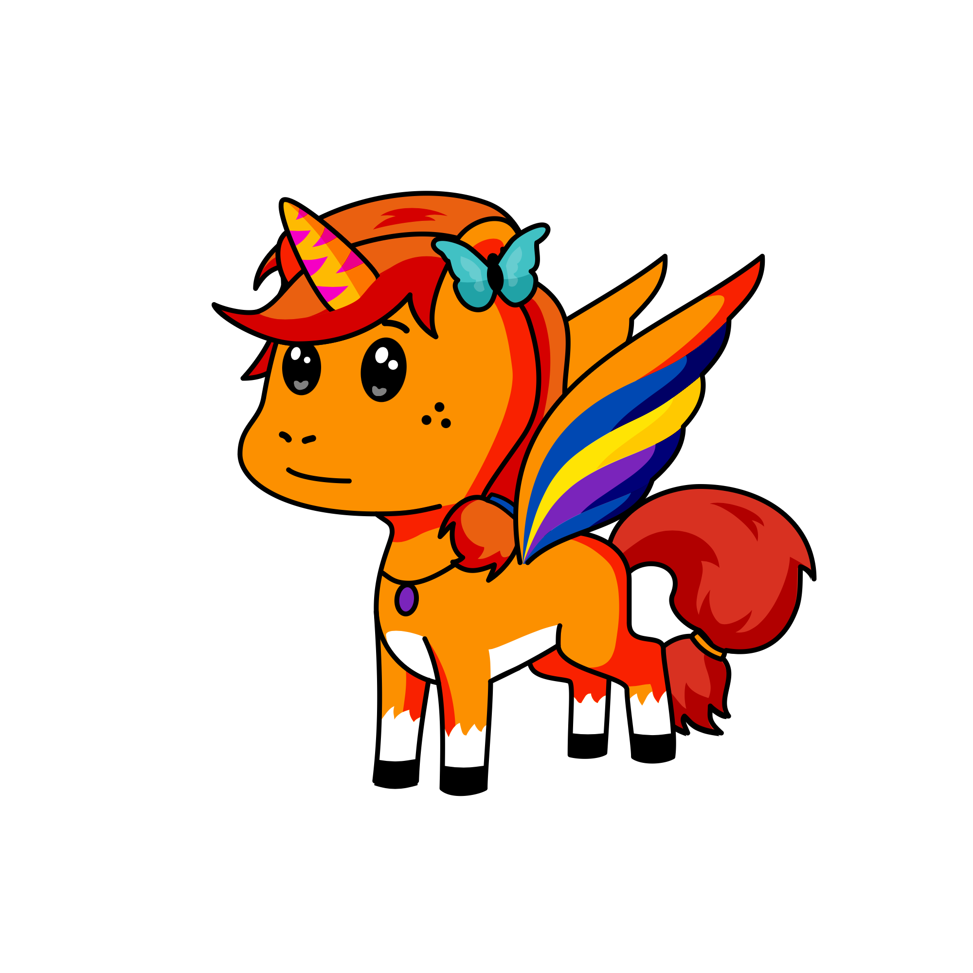 safari, the unicorn